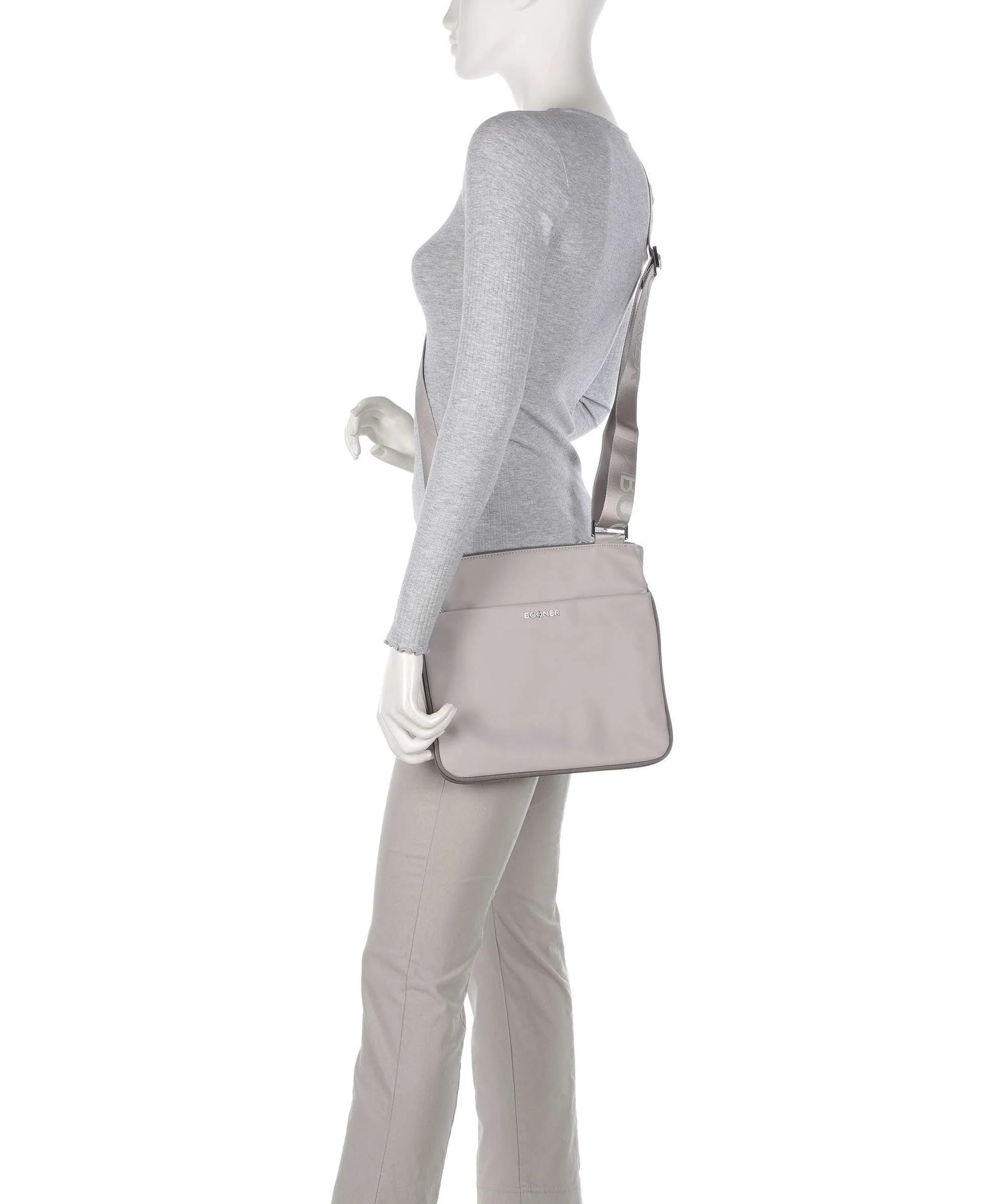 Bogner Klosters Serena Crossbody bag opal gray - Image 3