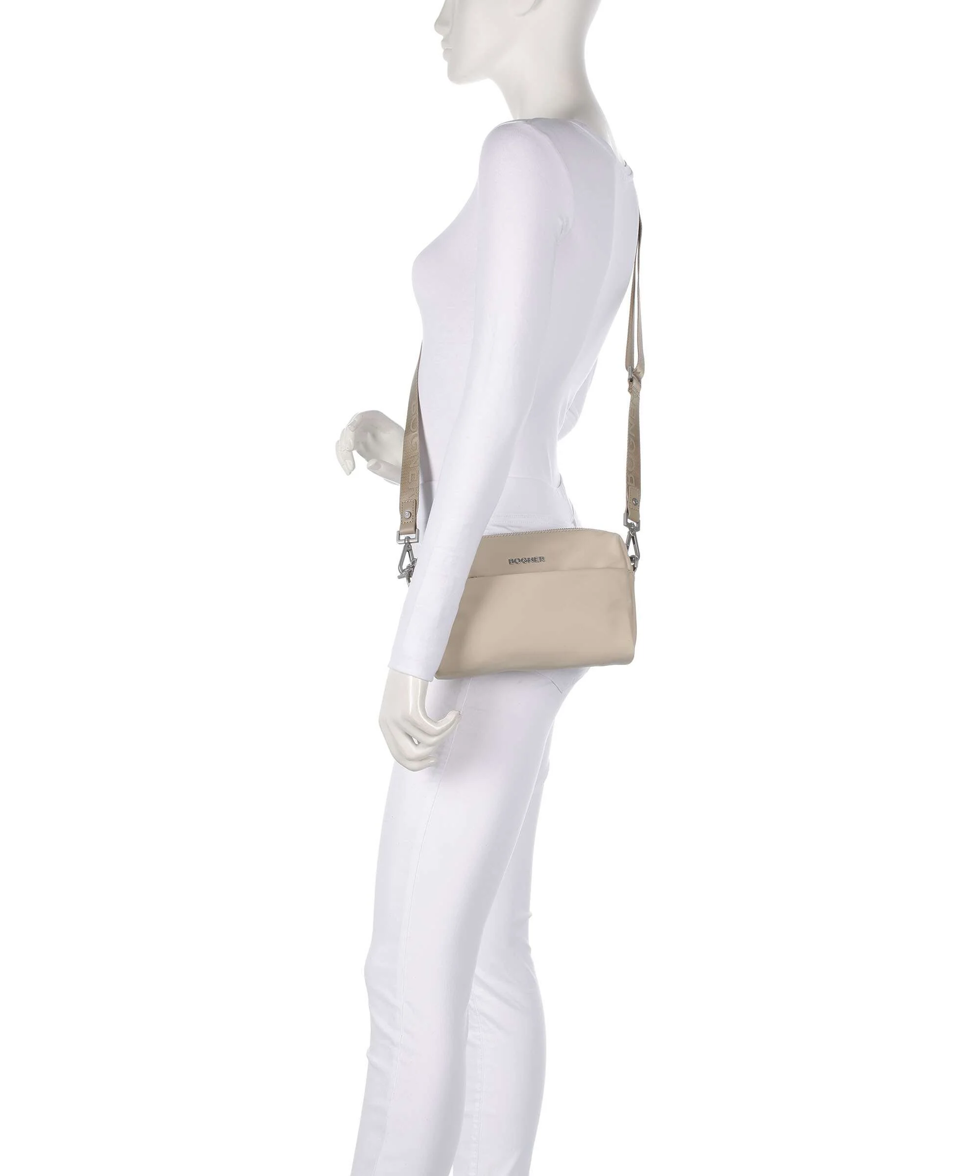 Bogner Klosters Sita Crossbody bag oyster gray - Image 3