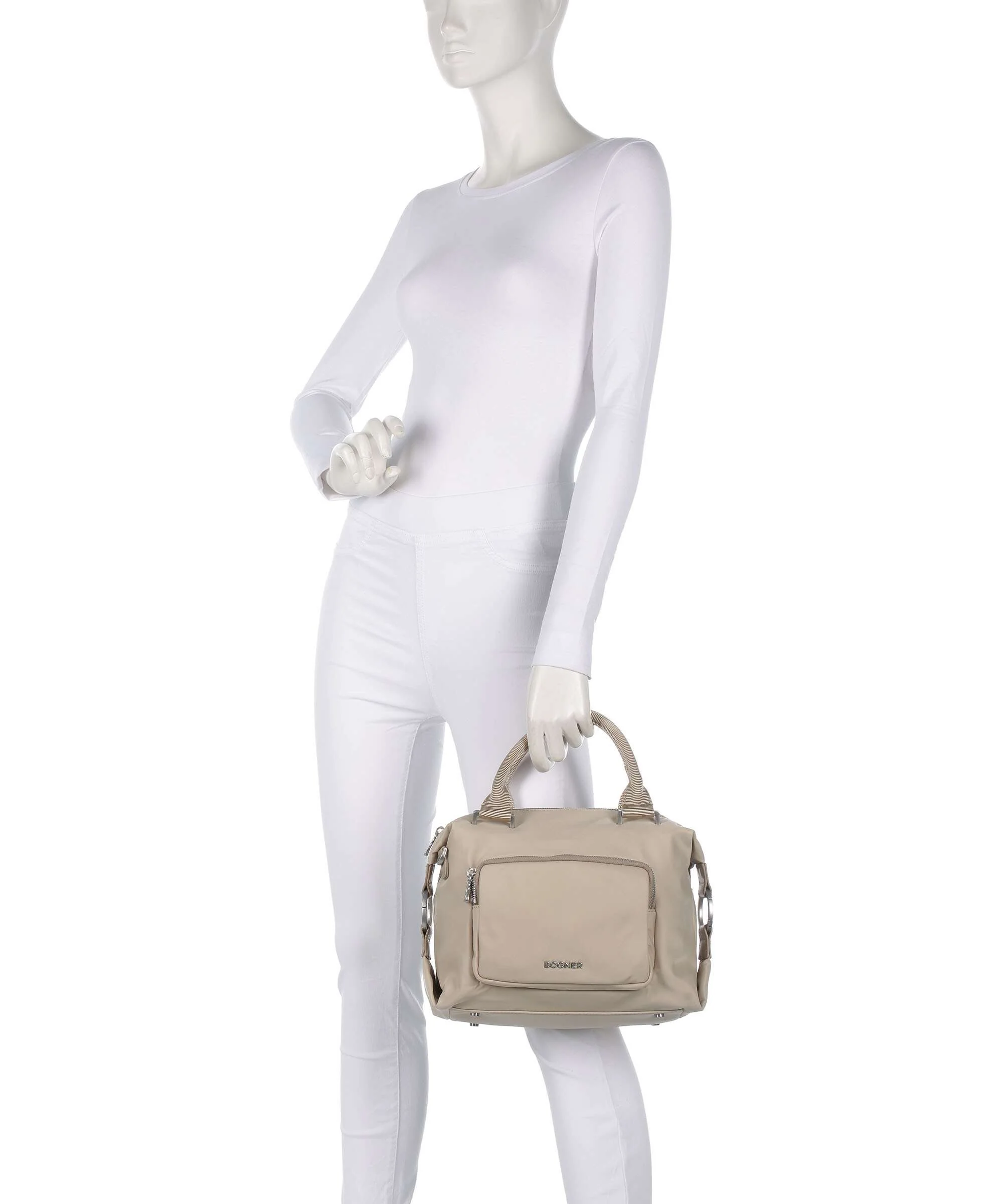 Bogner Klosters Sofie Handbag oyster gray - Image 3