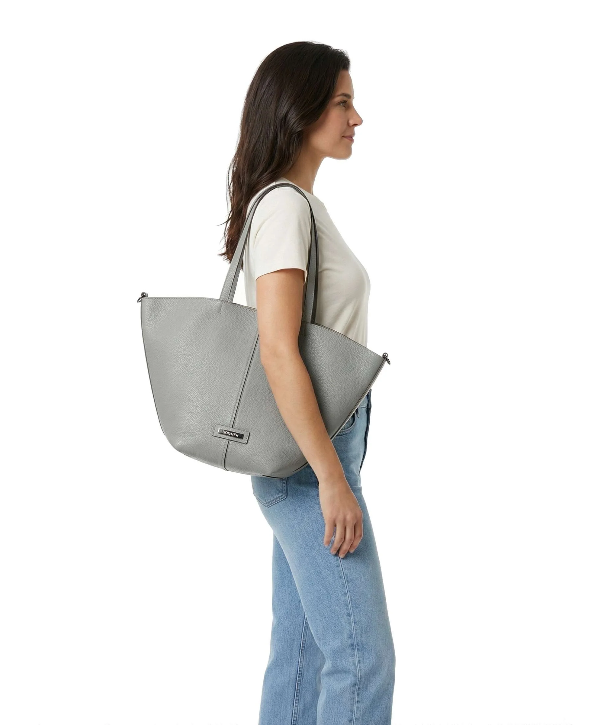 Bogner Neuwies Keiko Tote bag grey - Image 3
