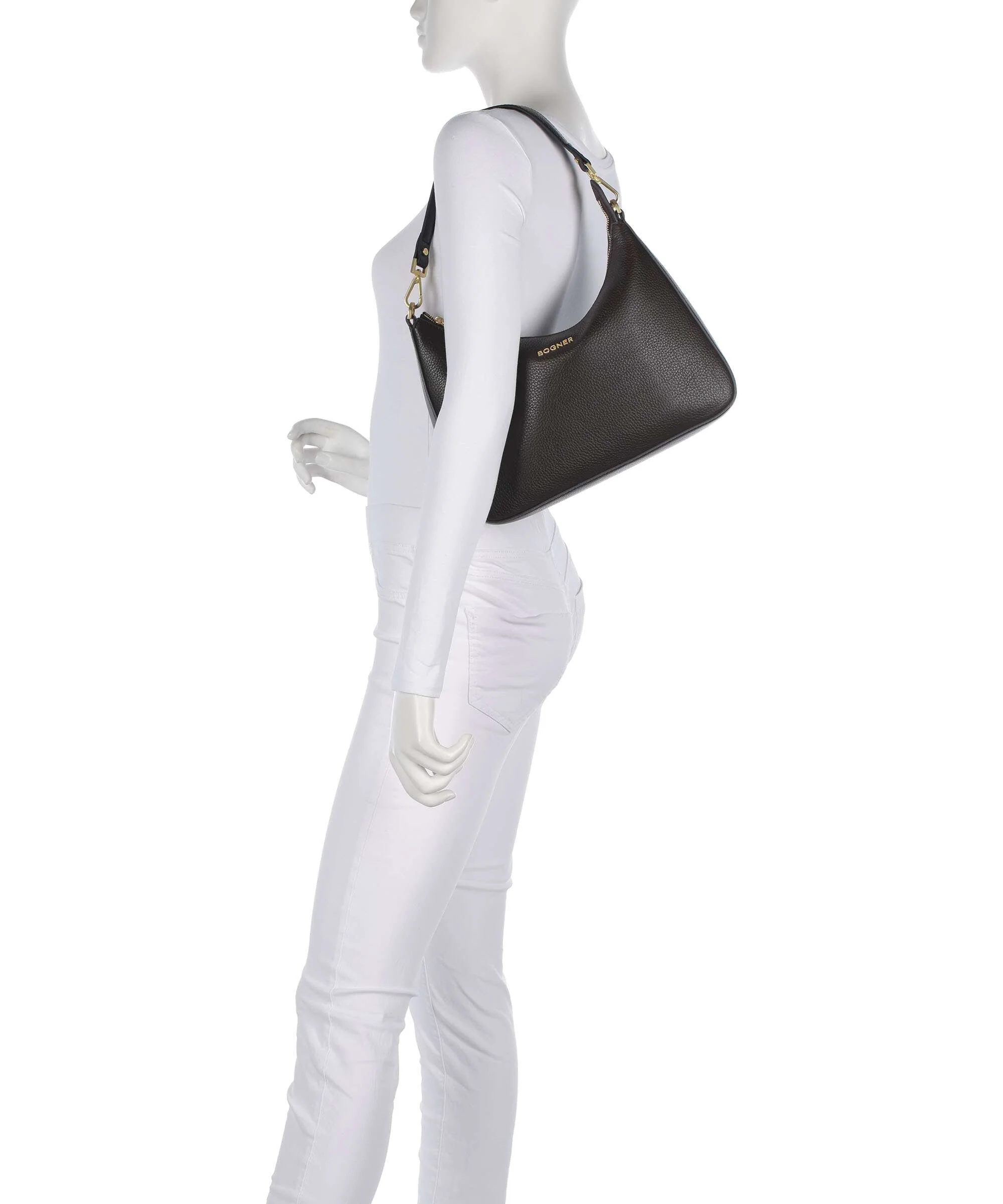 Bogner Wallis Odette Shoulder bag seal brown - Image 3