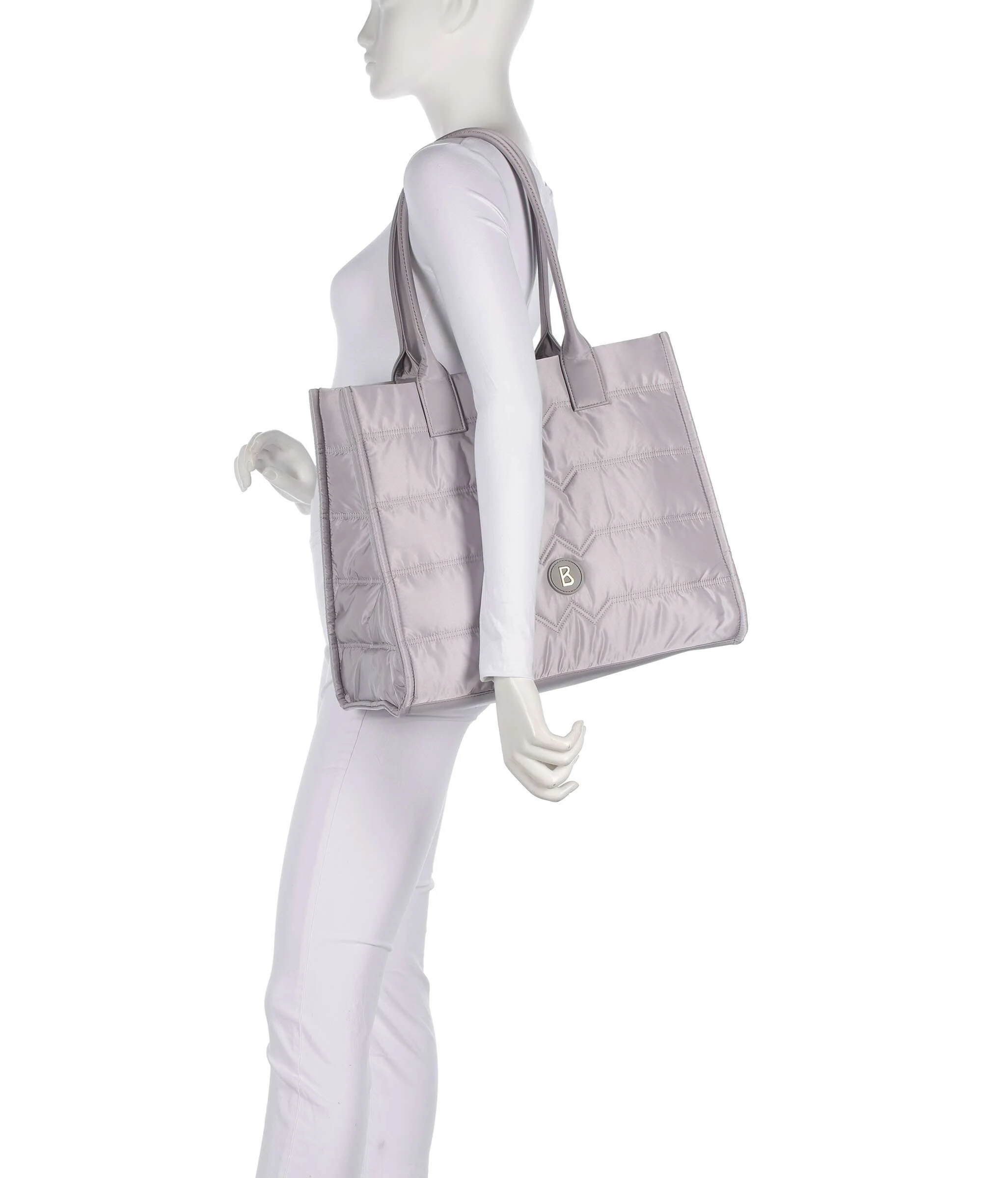 Bogner Wallis Tessuto Maylin Tote bag lightgrey - Image 3