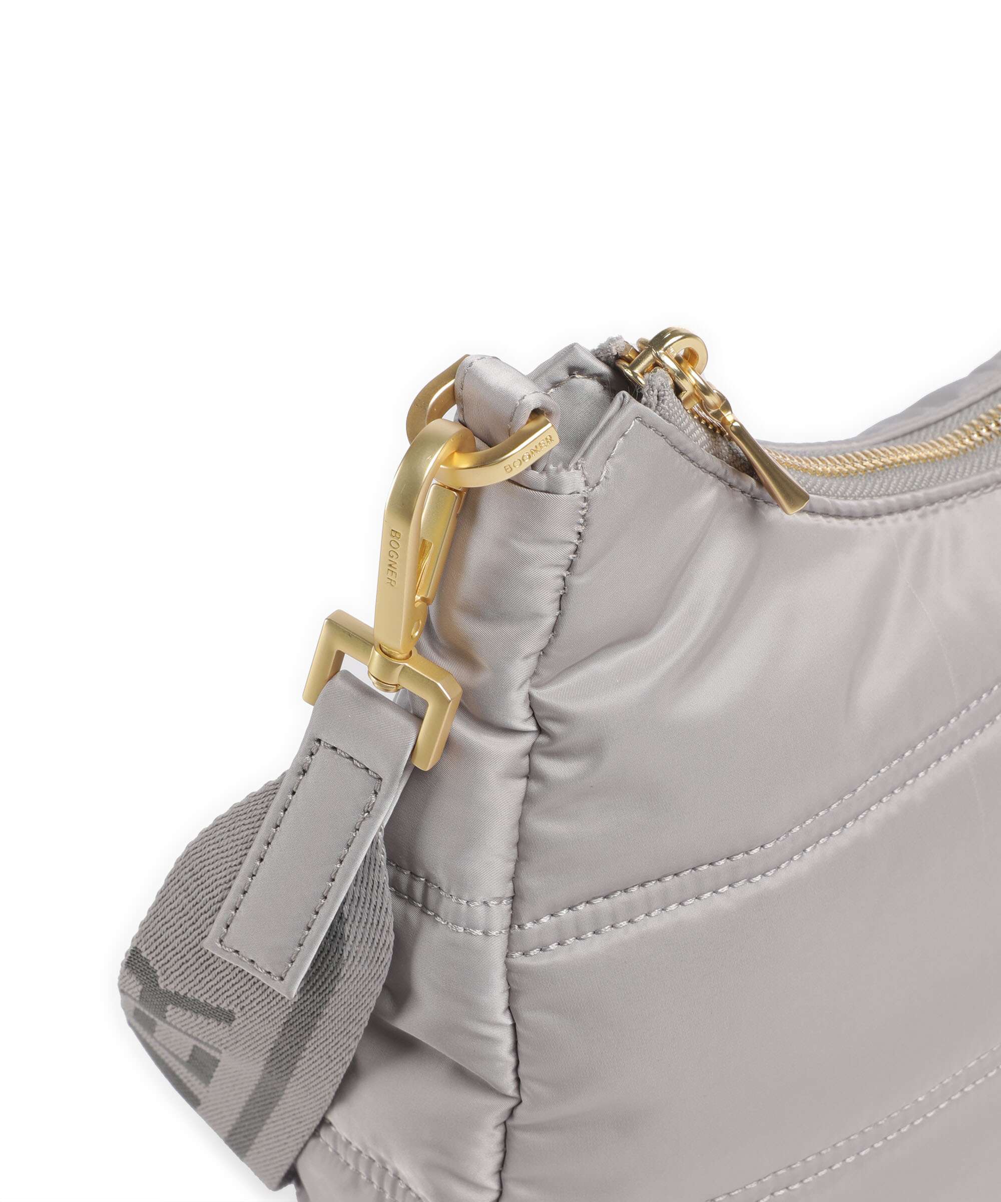 Bogner Wallis Tessuto Odette Crossbody bag lightgrey - Image 4