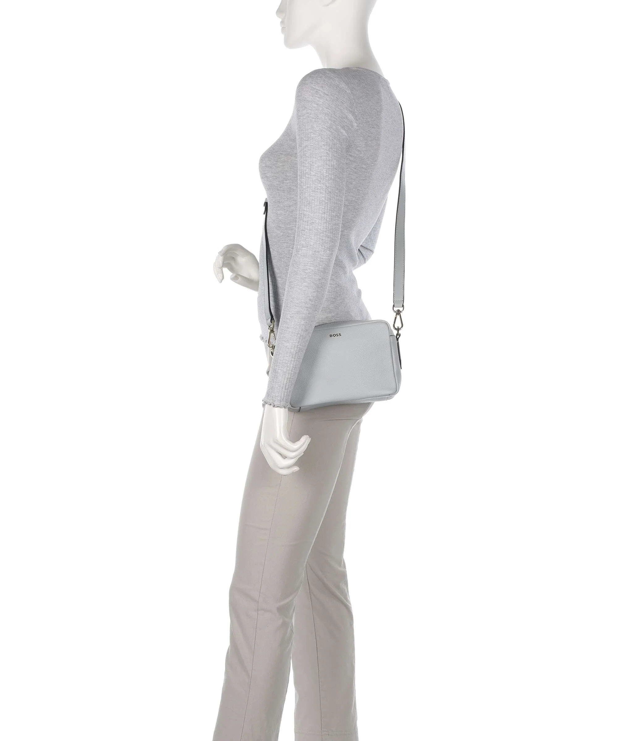 BOSS Alyce Crossbody bag light/pastel grey - Image 3