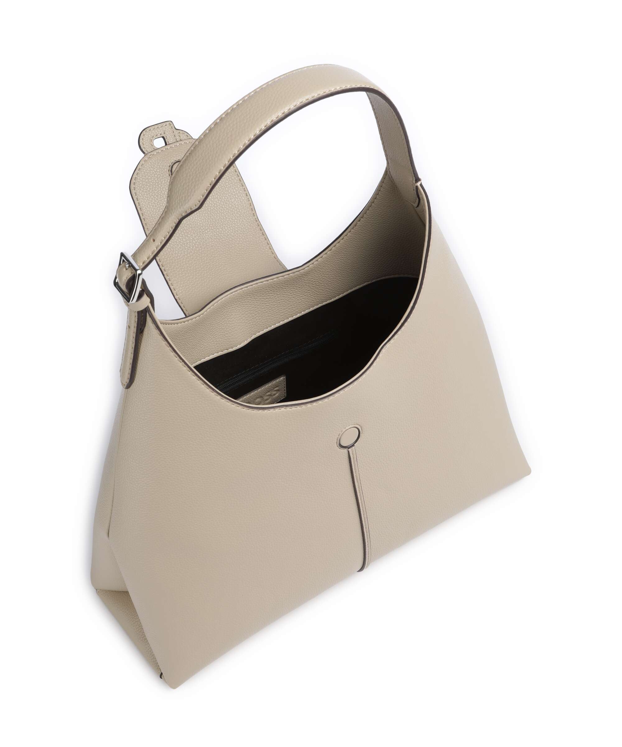 BOSS Anett Big Hobo bag light beige - Image 5