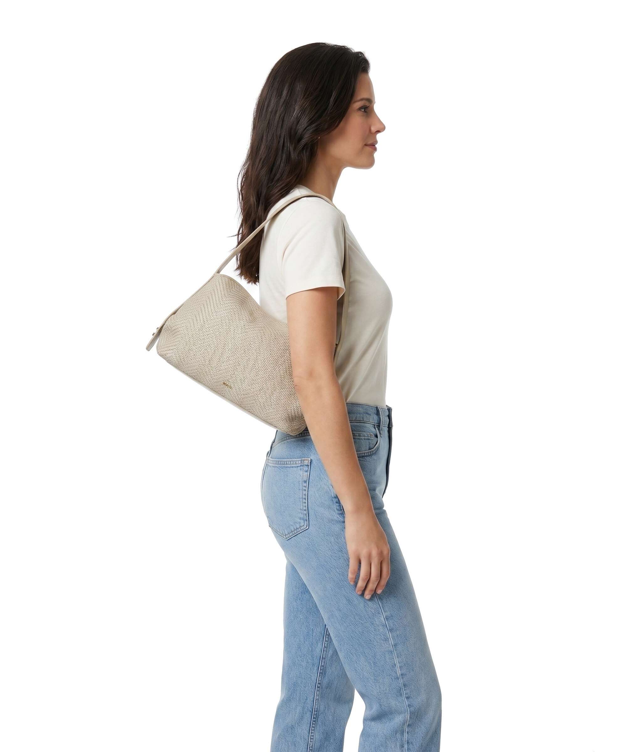 BOSS Caylie Shoulder bag light beige - Image 3