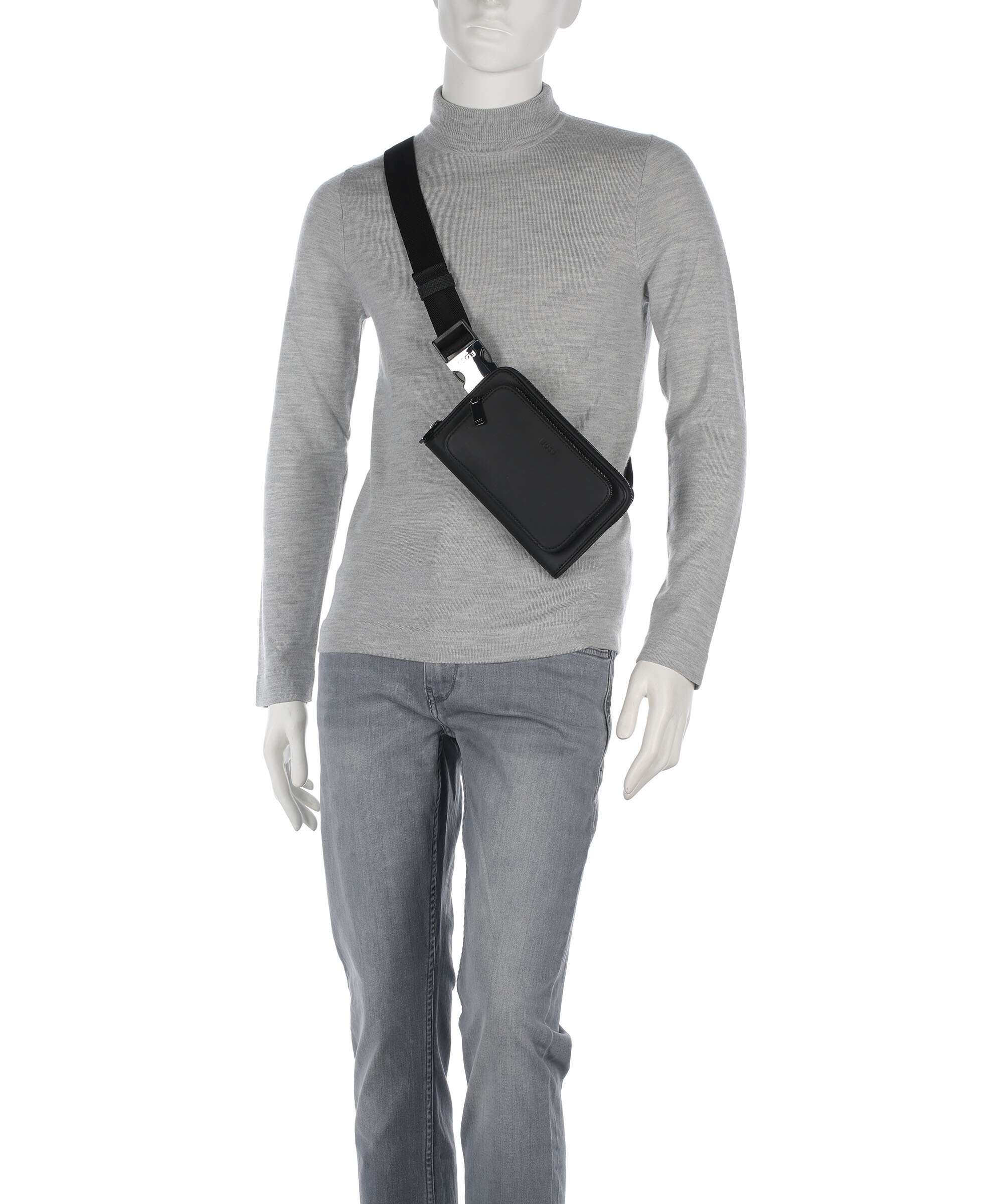 BOSS Crosstown Belt bag black - Image 4