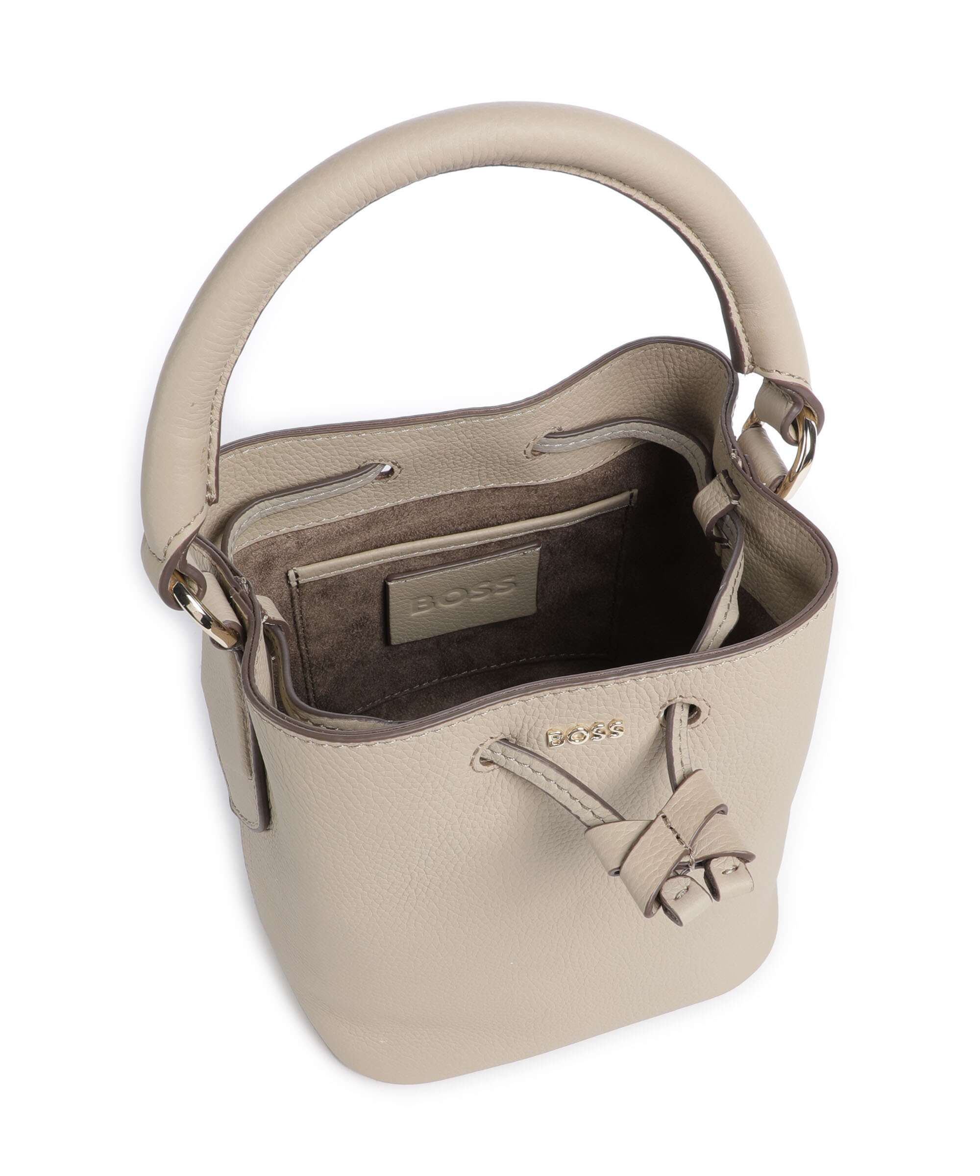 BOSS Lenah Bucket bag light beige - Image 6