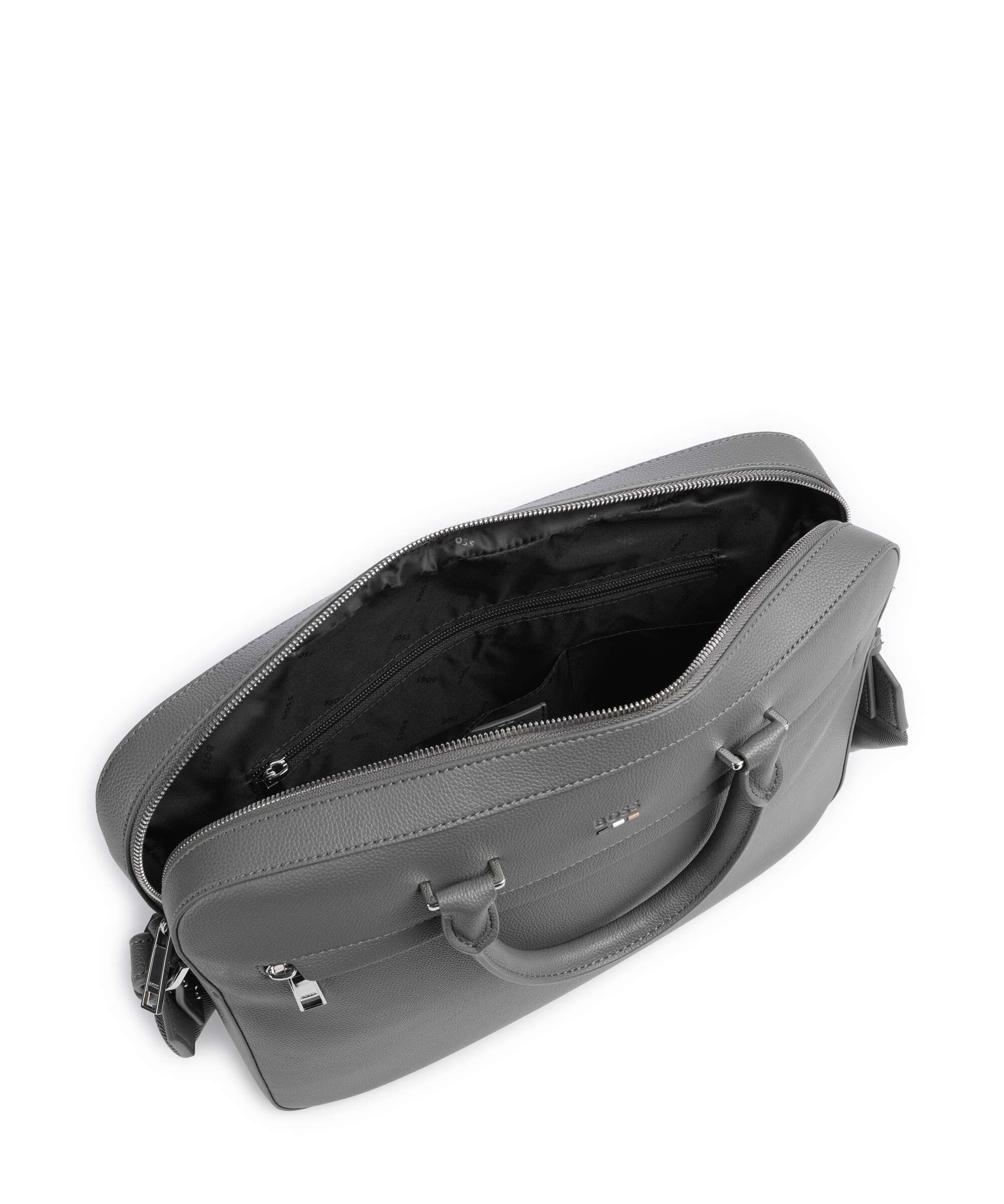 BOSS Ray Briefcase medium grey - Image 6