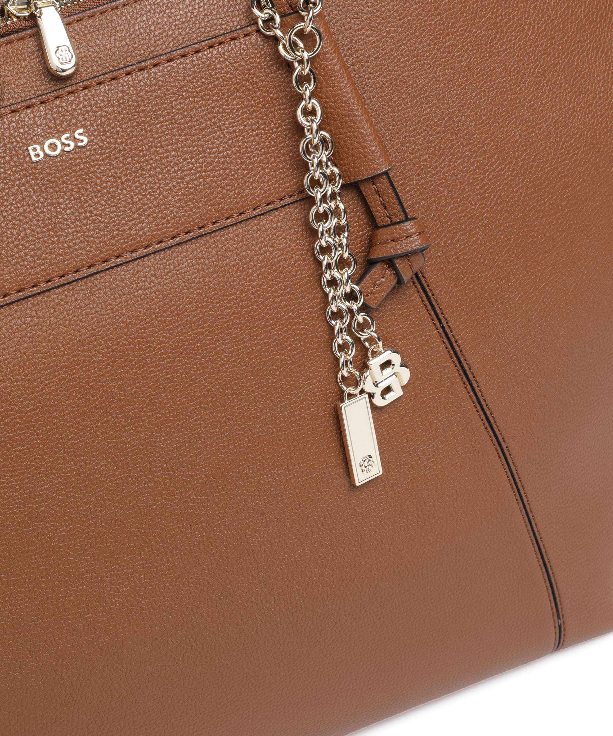 BOSS Salley Tote bag medium brown - Image 4