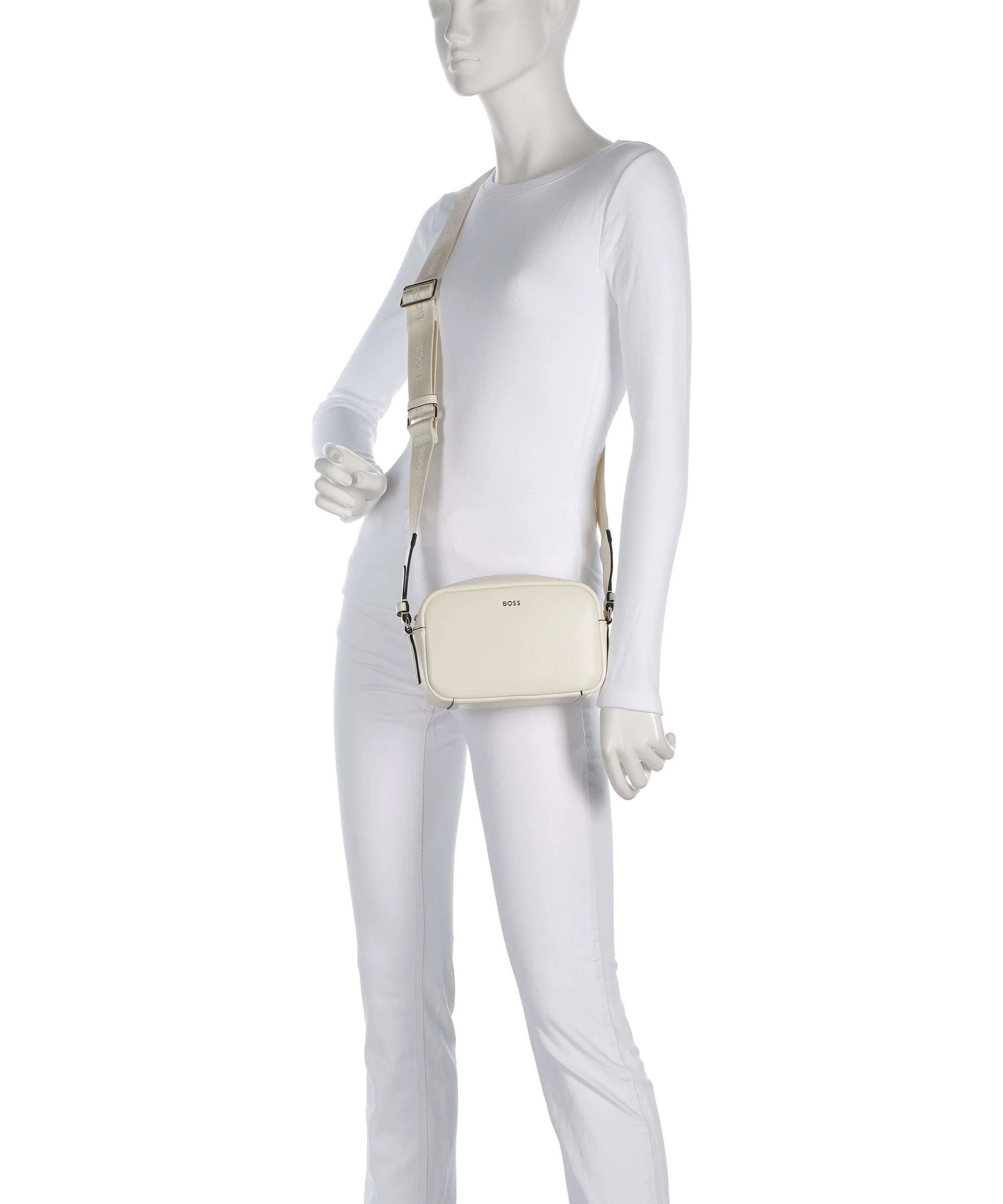 BOSS Sandy Crossbody bag open white - Image 3