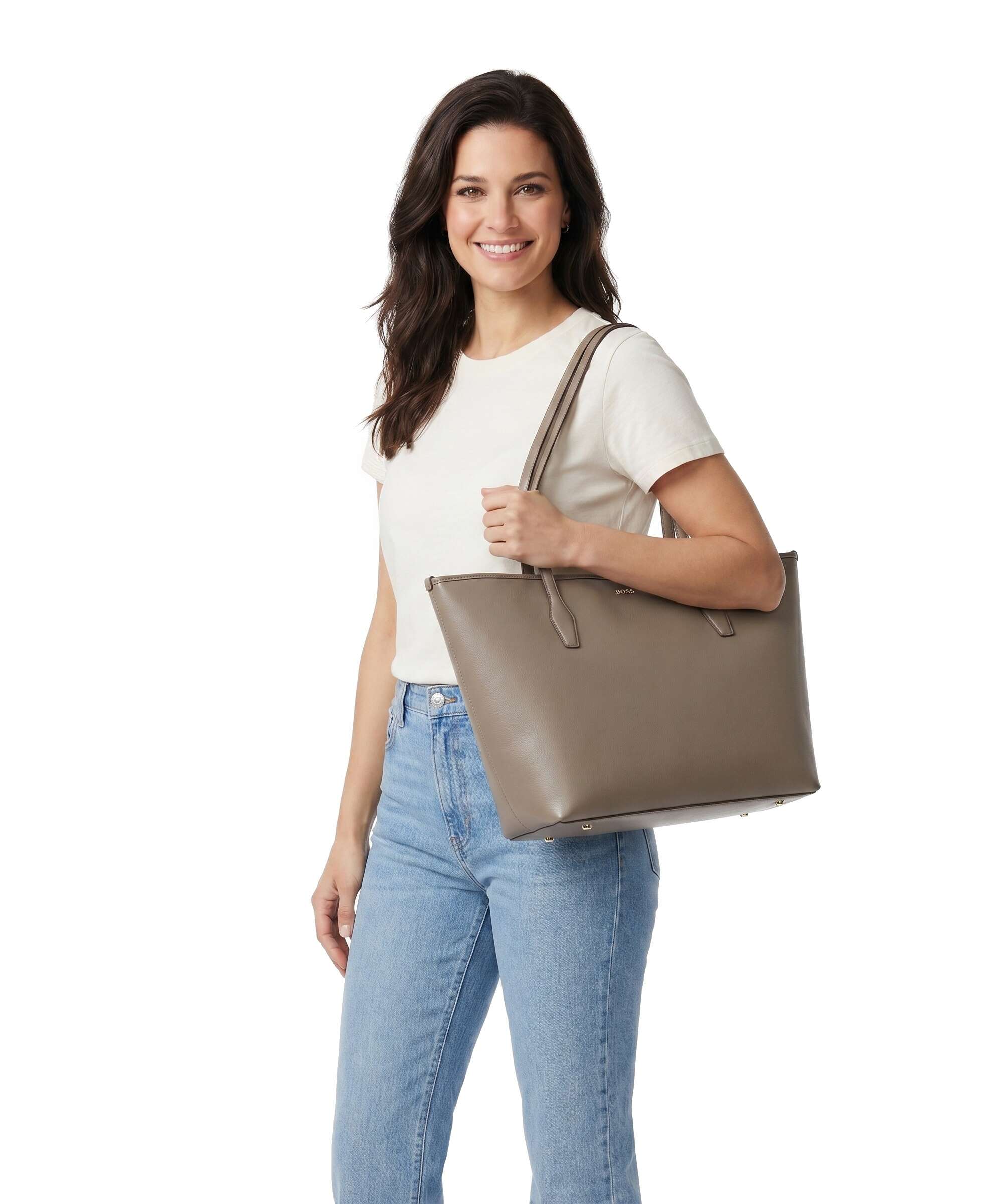 BOSS Sandy Tote bag brown overflow - Image 3