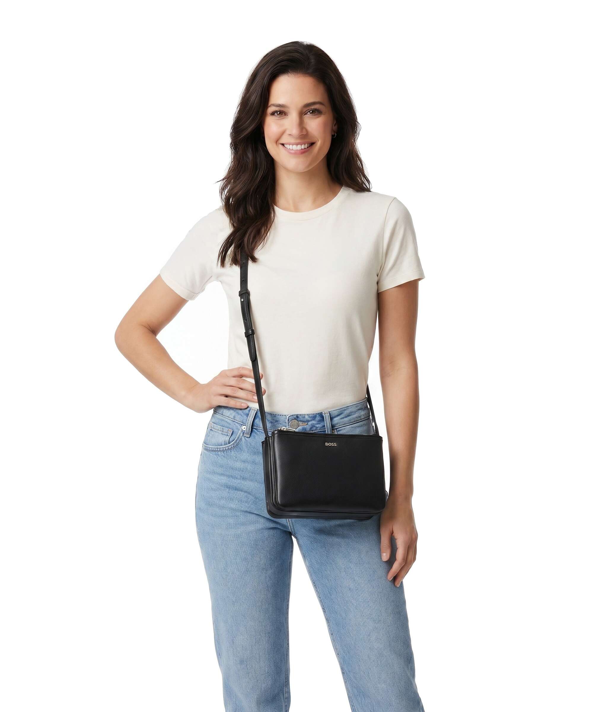 BOSS Sandy Trio Crossbody bag black - Image 3