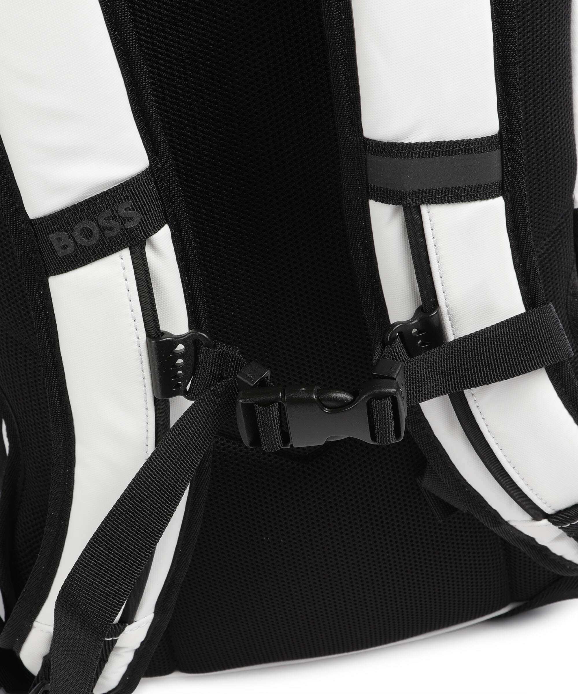 BOSS Stenson Backpack open white - Image 4