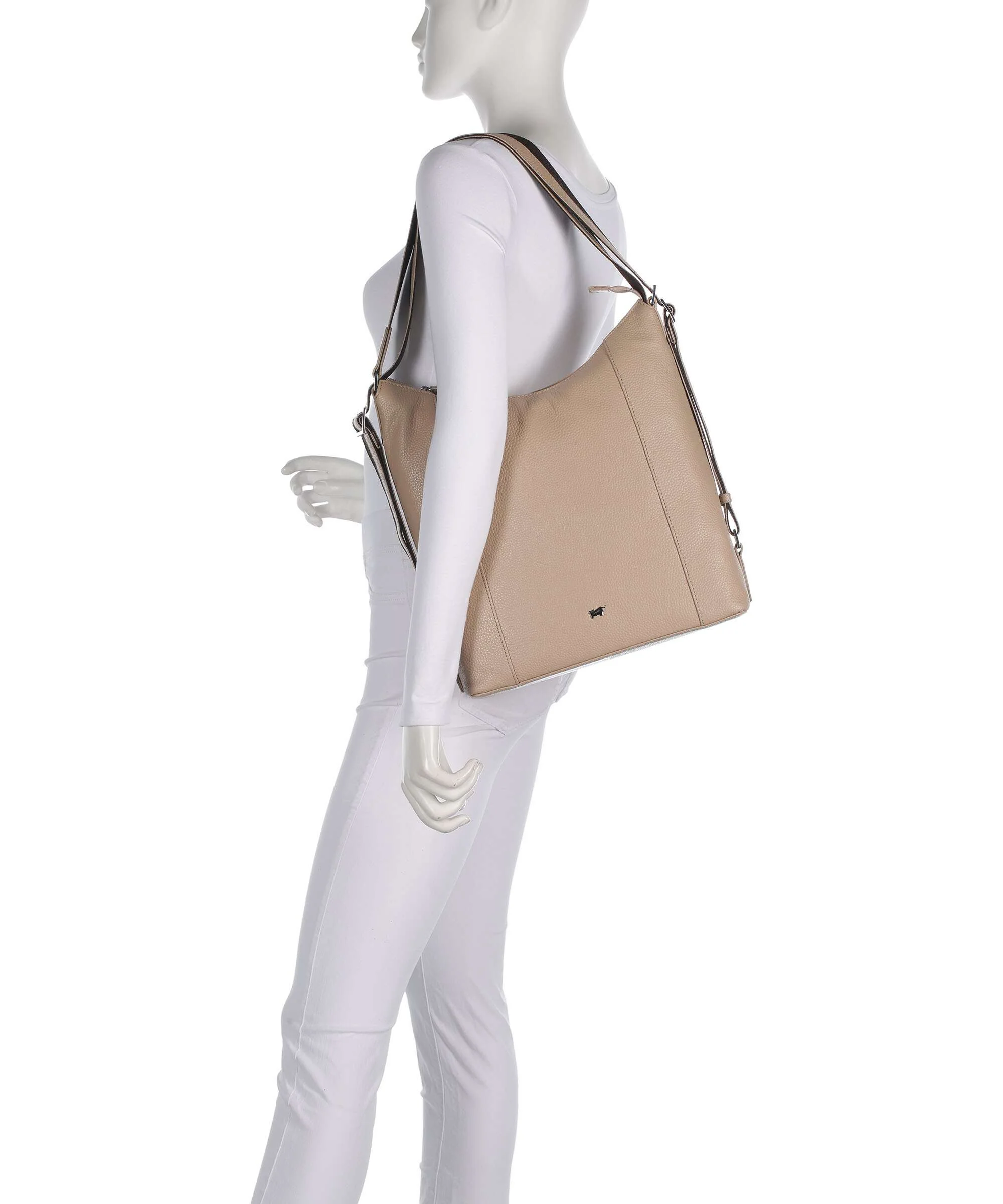 Braun Büffel Hanna Backpack bag creme - Image 3
