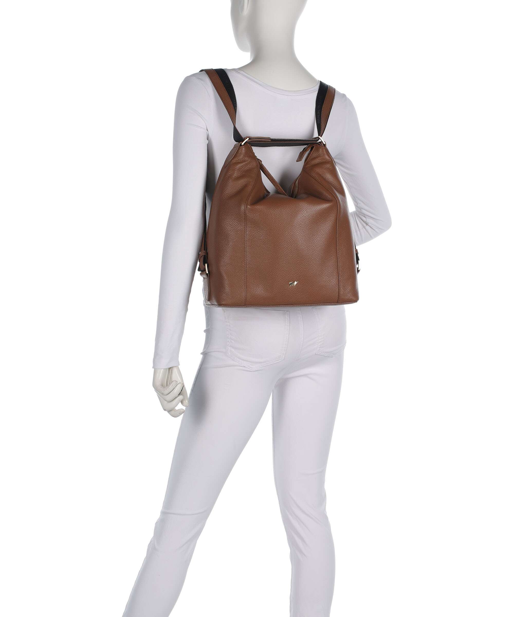 Braun Büffel Hanna Backpack bag saddle brown - Image 4