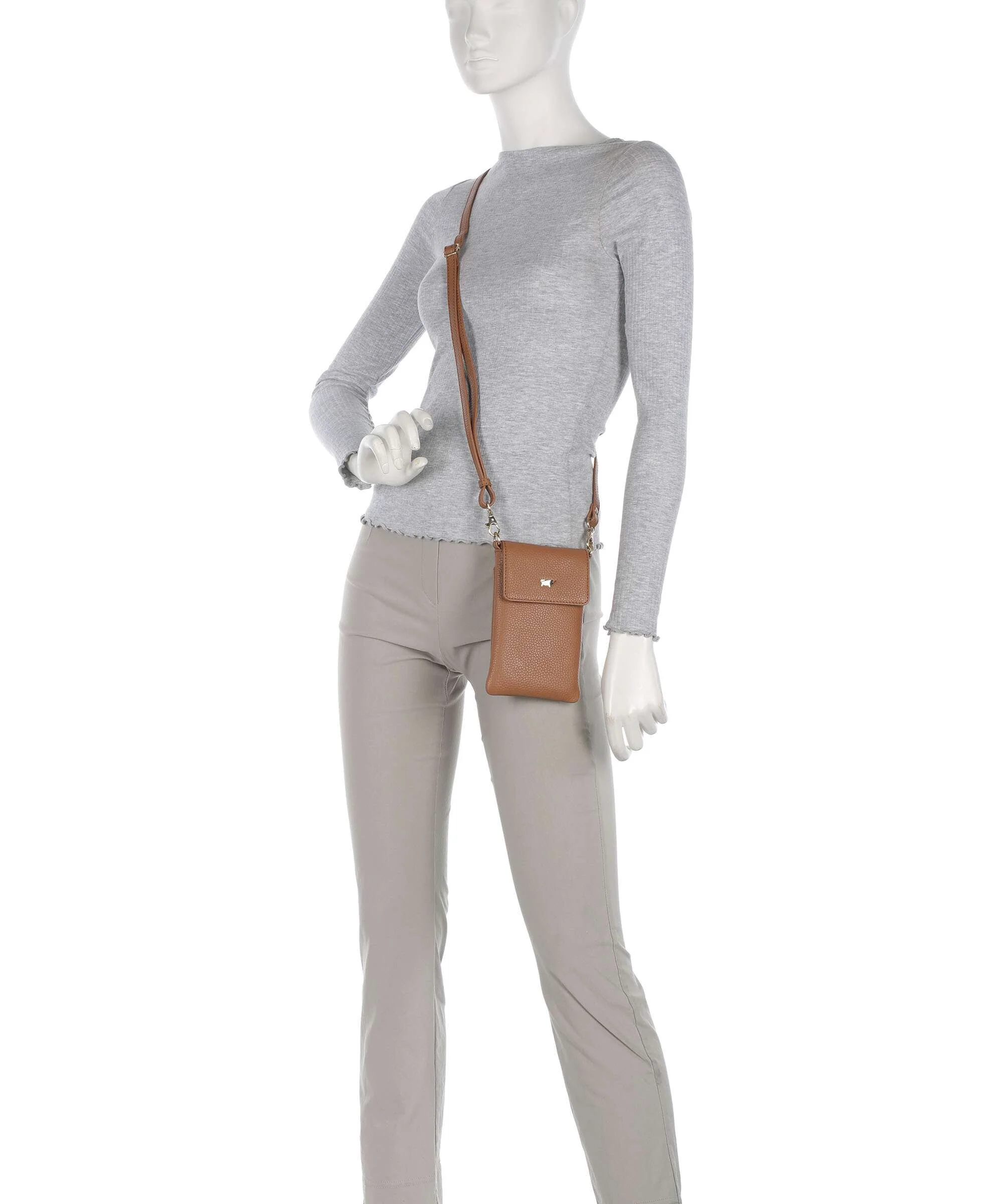 Braun Büffel Hanna Phone bag cognac - Image 3