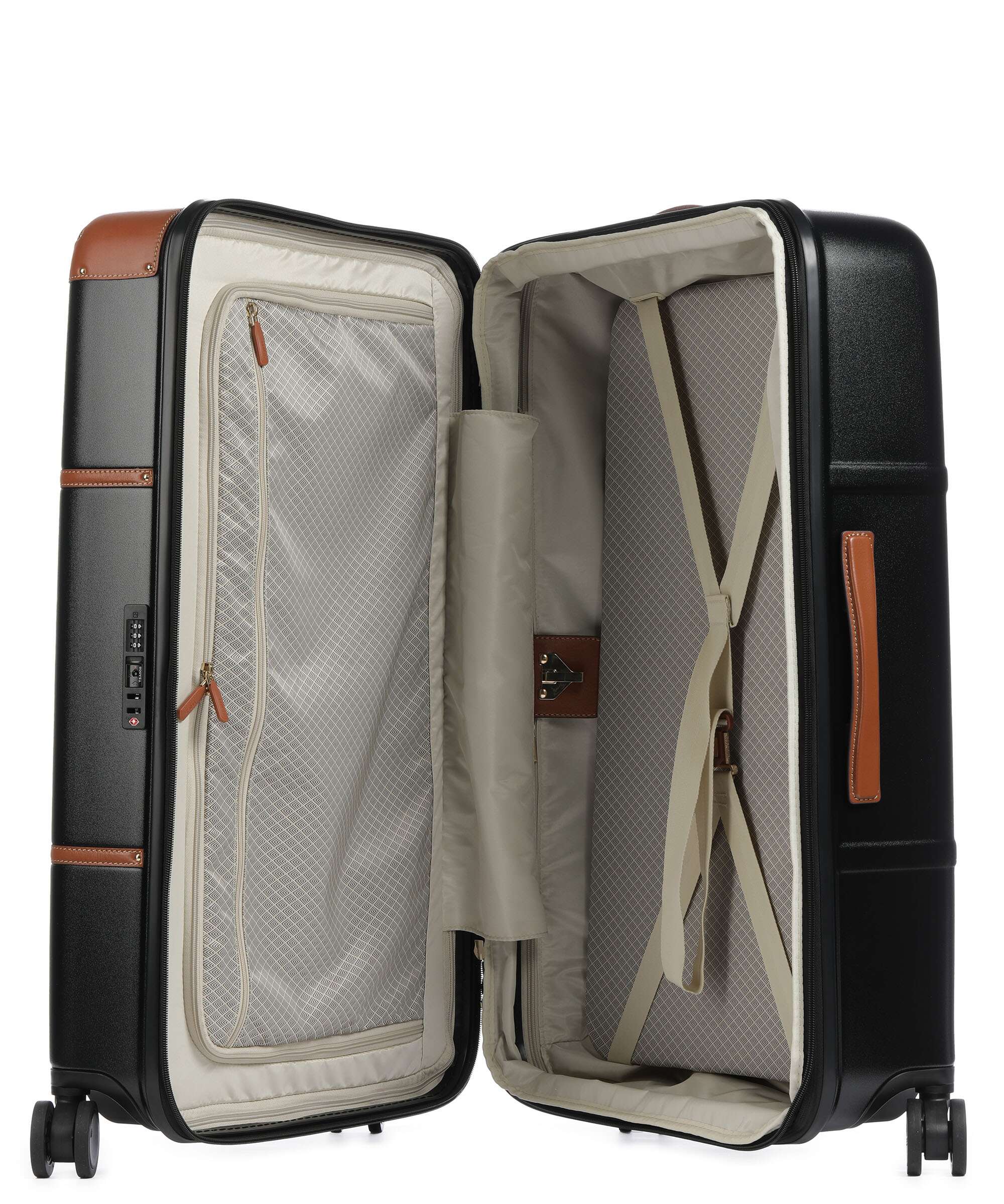 Brics Bellagio Spinner (4 wheels) black/tan - Image 7