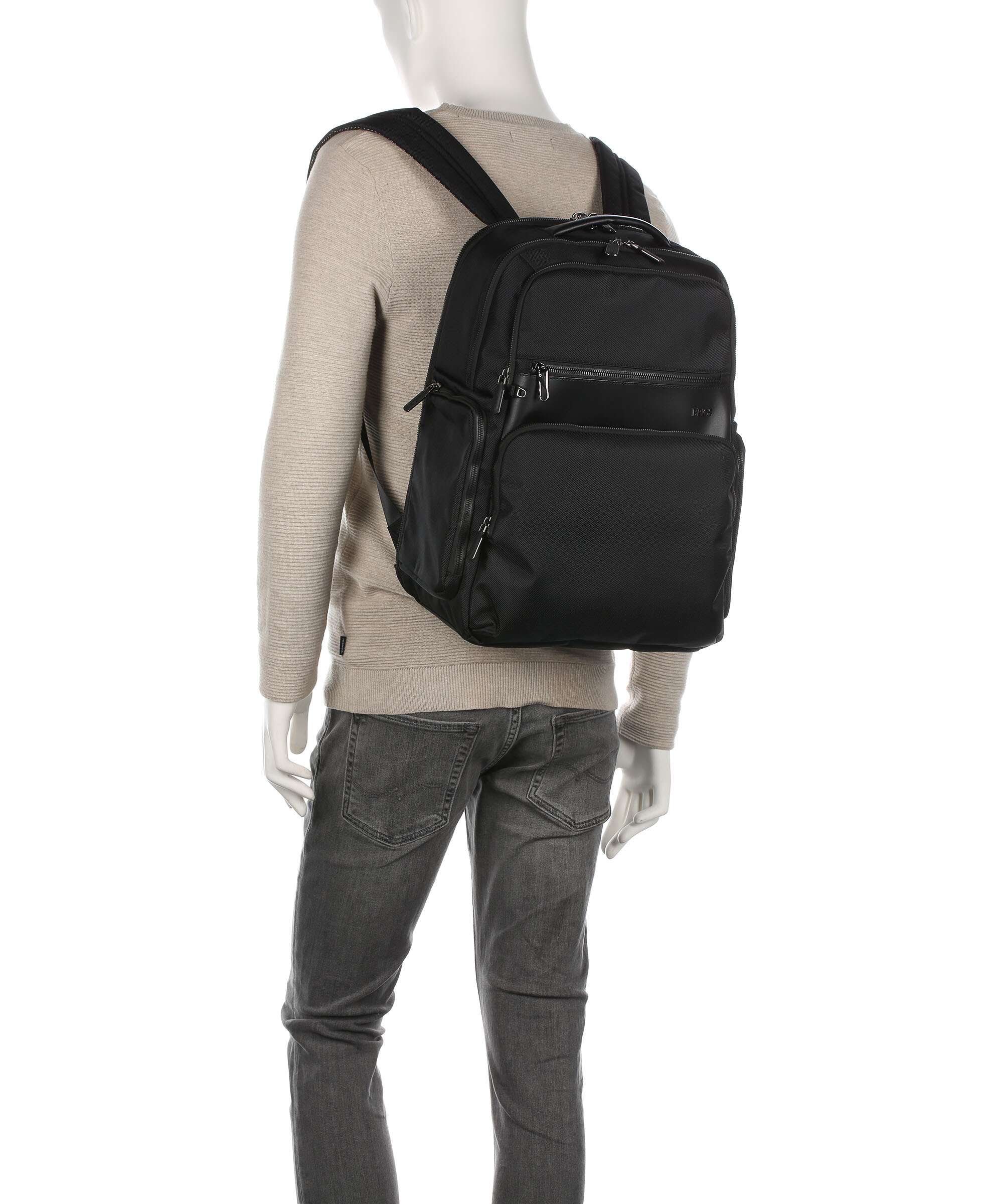 Brics Matera Laptop backpack black - Image 3