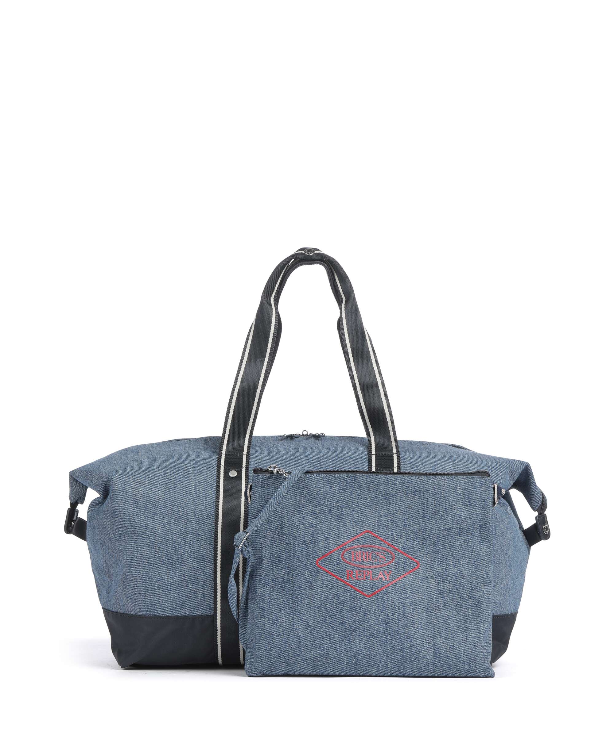 Brics Replay Medium Weekend bag light denim - Image 2