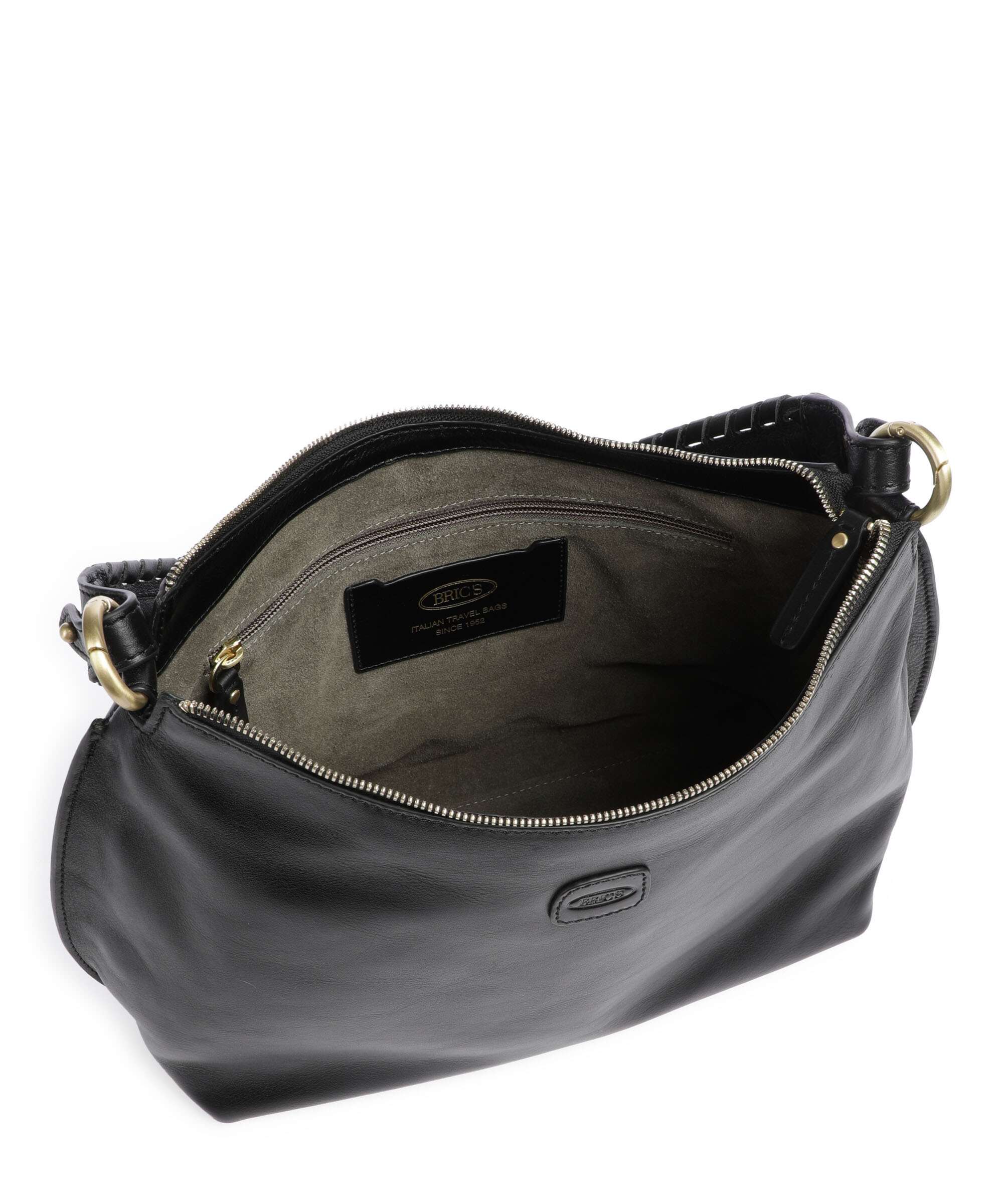 Brics Volterra Hobo bag black - Image 6