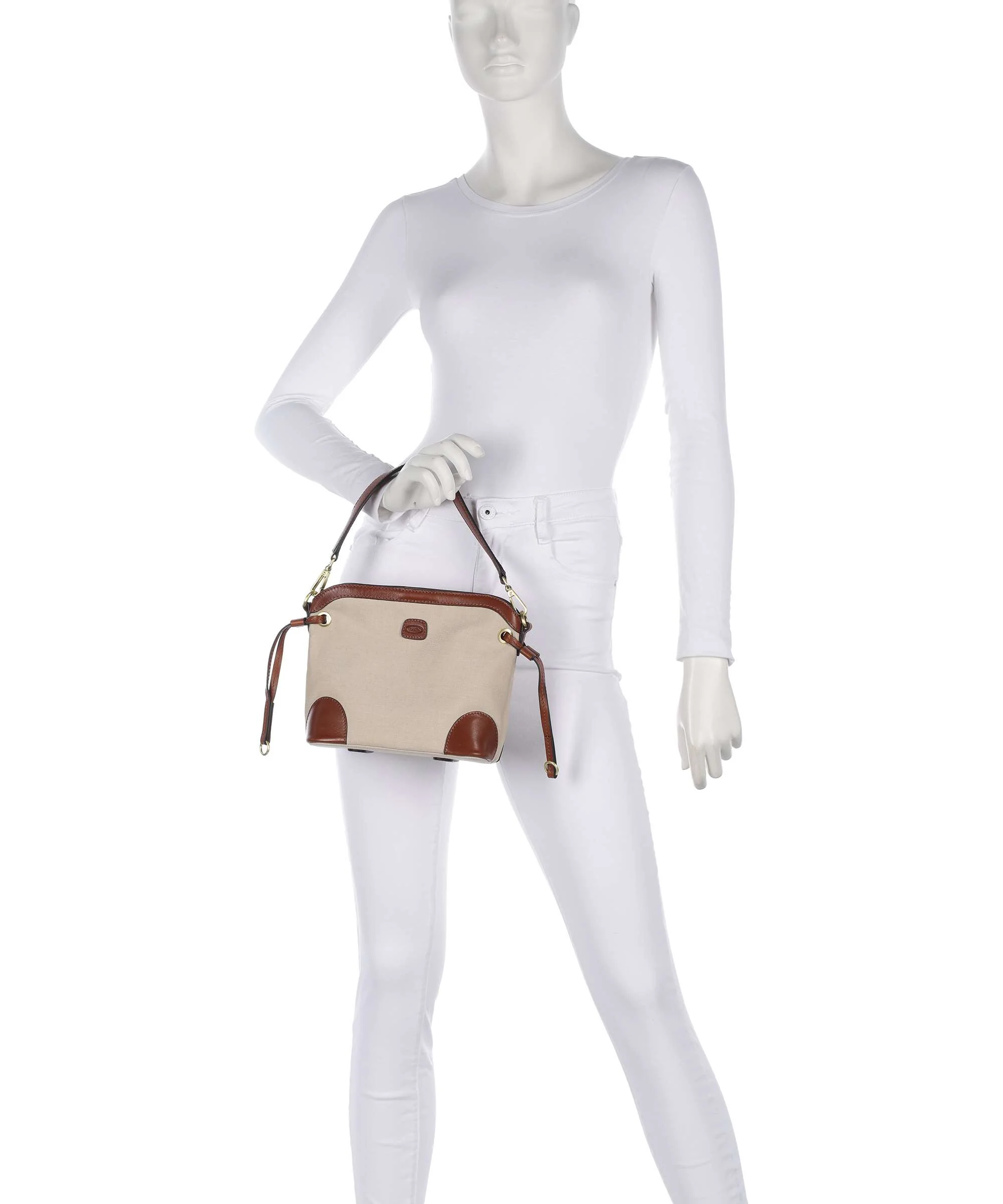 Brics Volterra Small Bucket bag cappuccino - Image 3