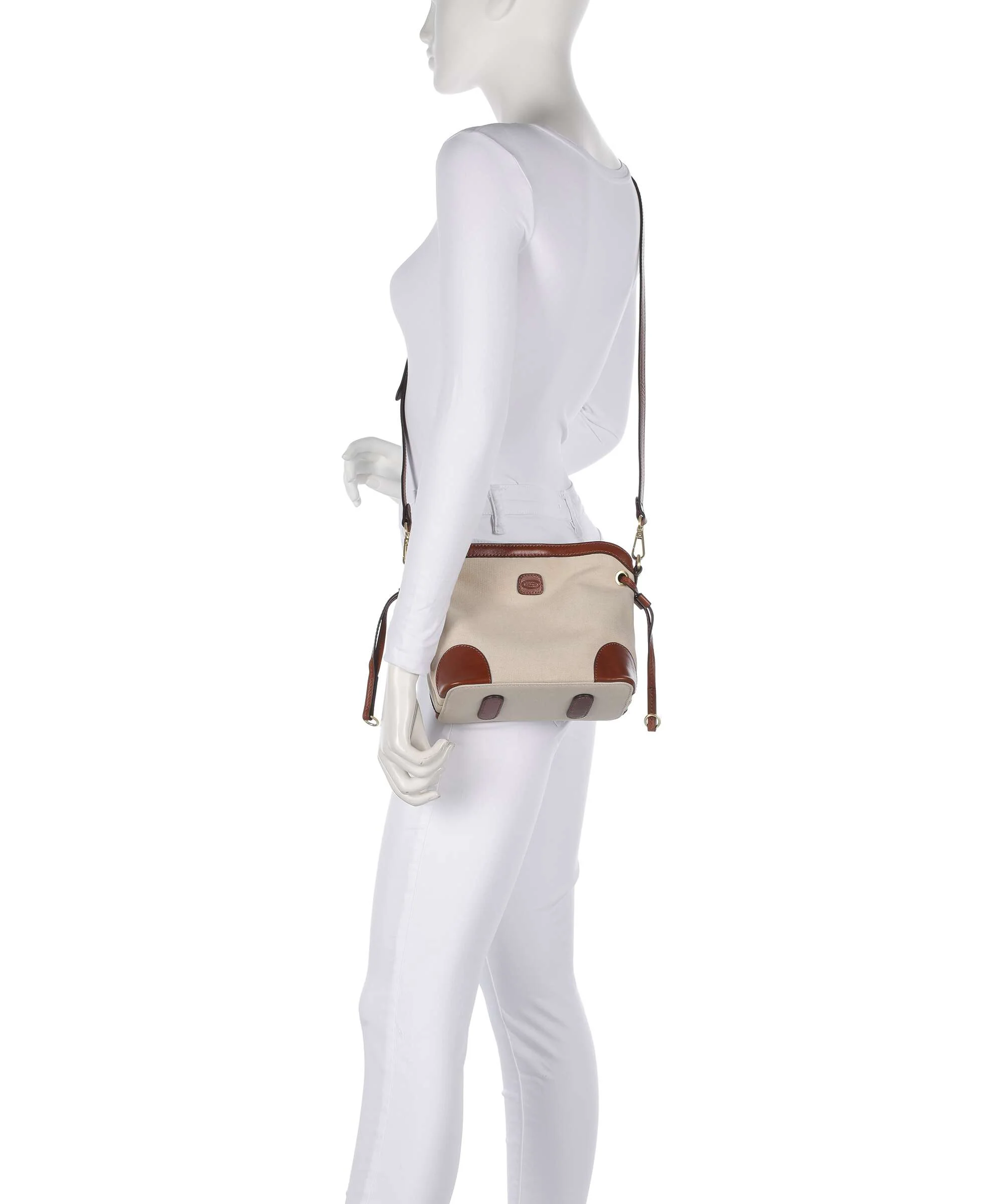 Brics Volterra Small Bucket bag cappuccino - Image 4