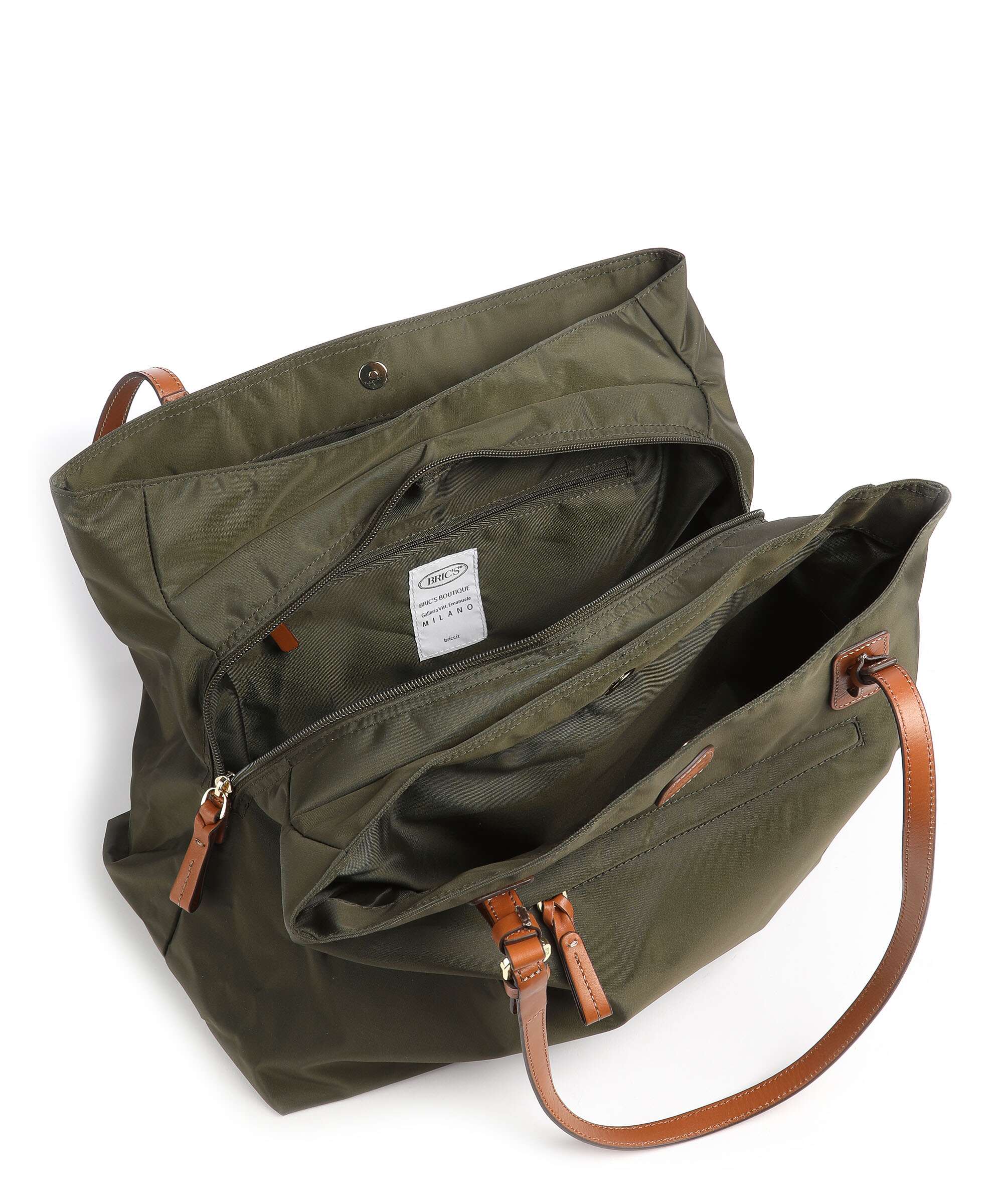 Brics X-Collection Tote bag olive - Image 5