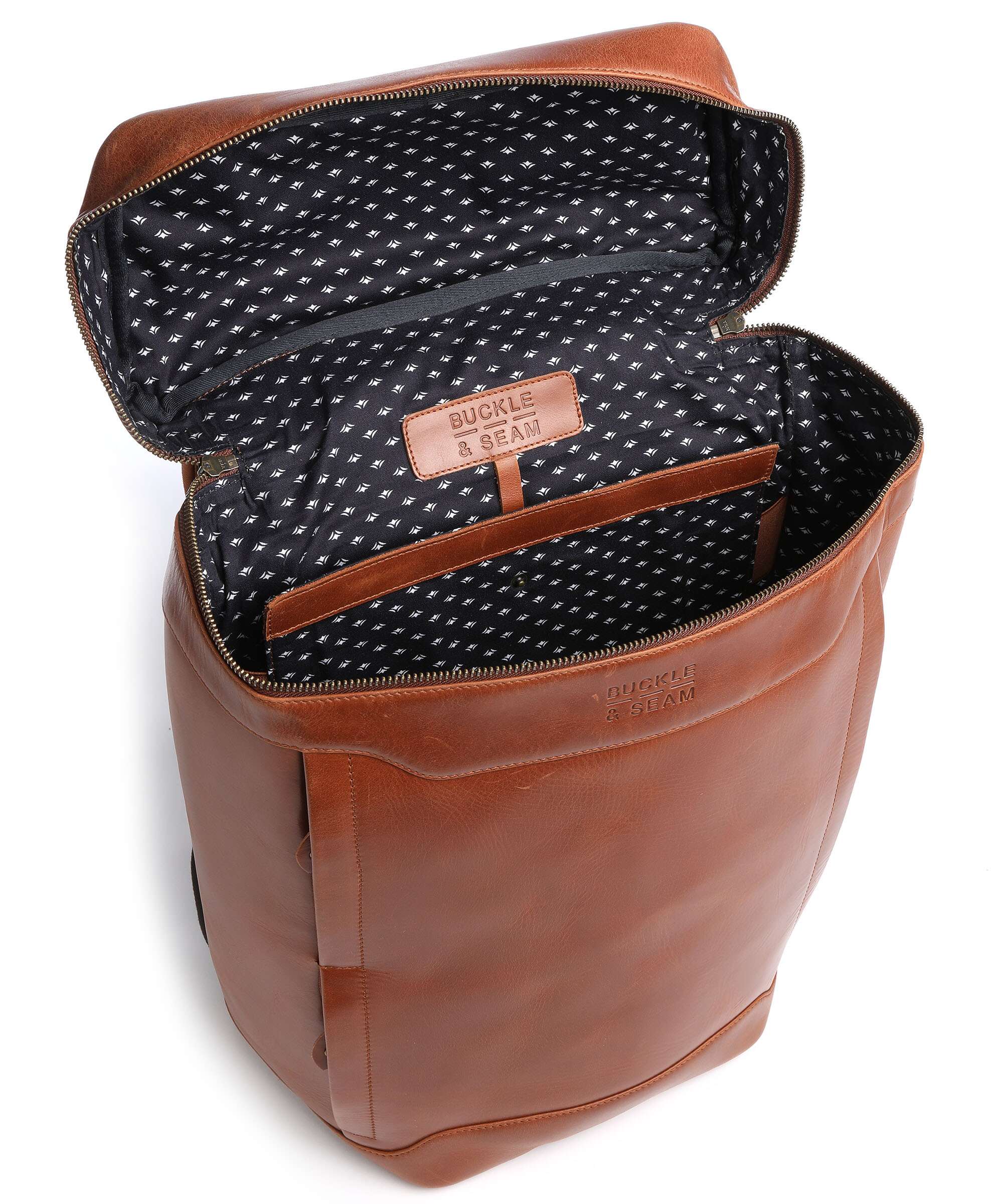 Buckle & Seam Siwa Backpack cognac - Image 5