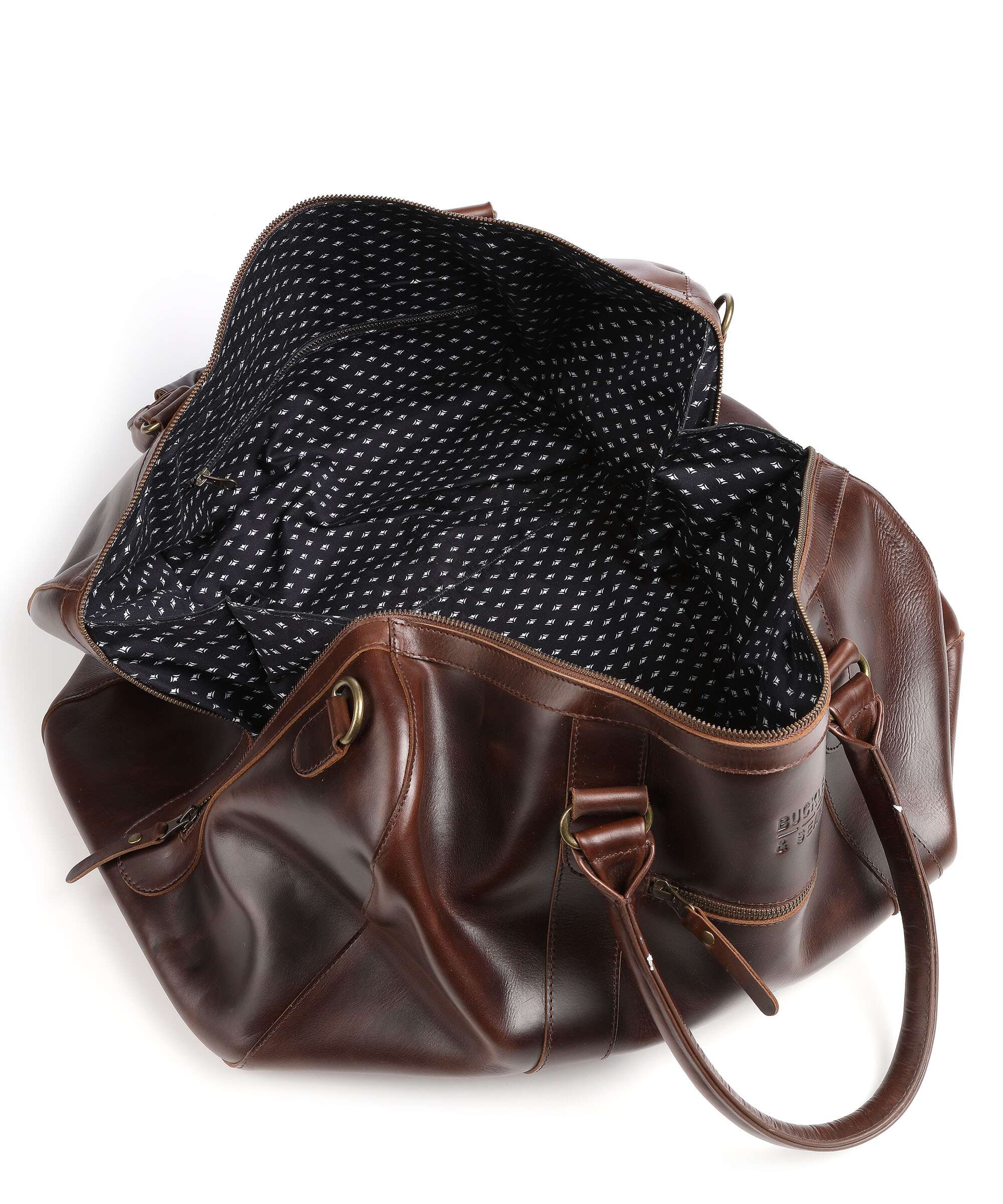 Buckle & Seam Willow Weekend bag brown - Image 4