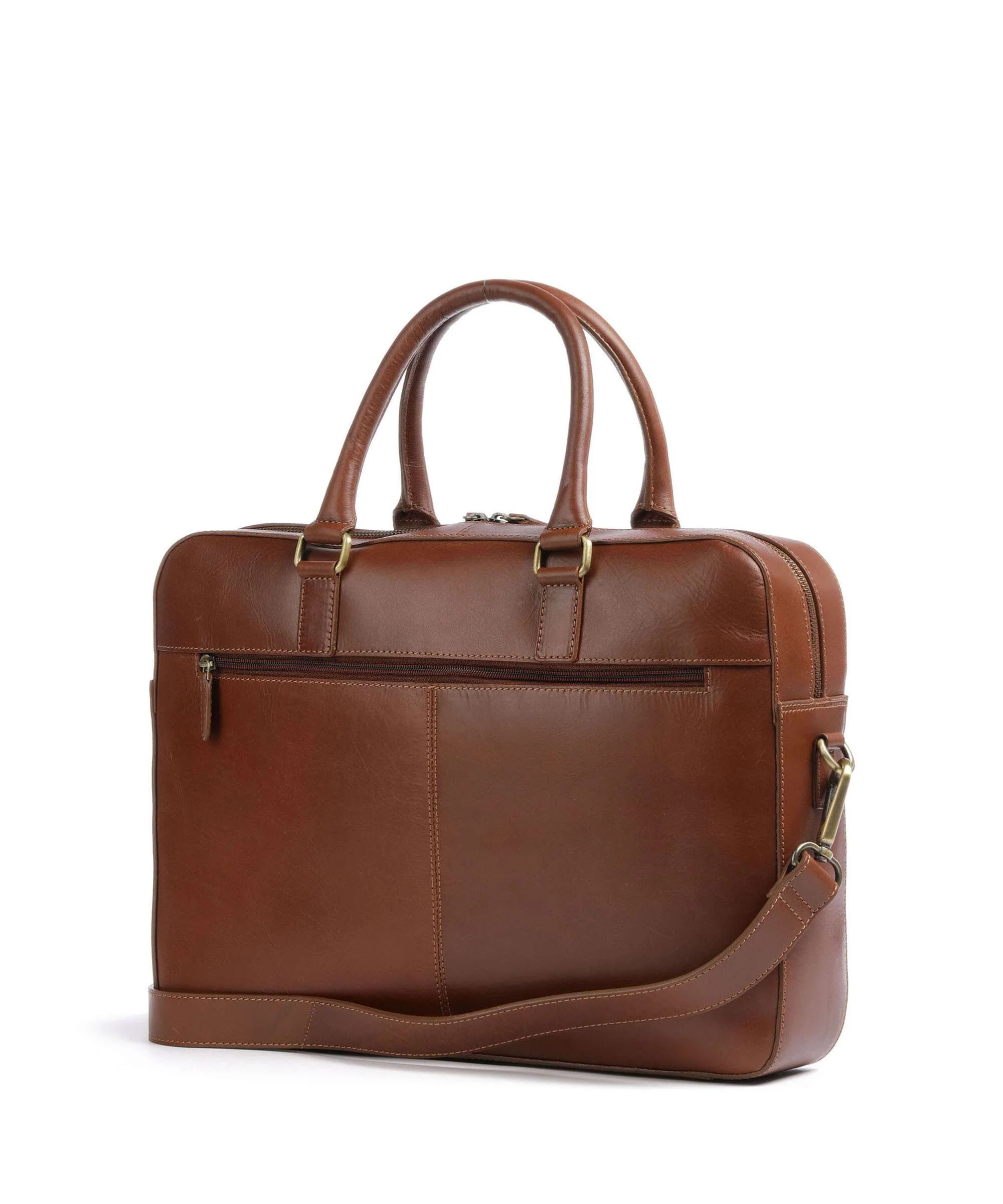 Bugatti Remo Briefcase cognac - Image 2