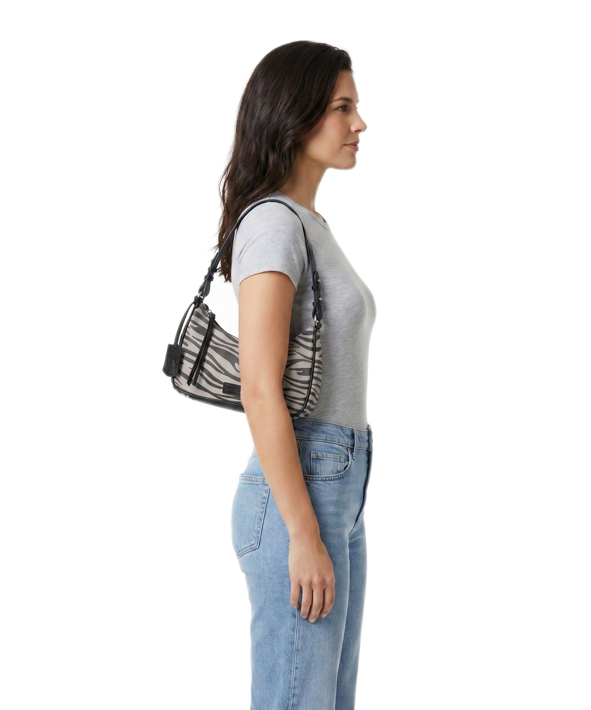 Burkely Animo Shoulder bag zebra - Image 3