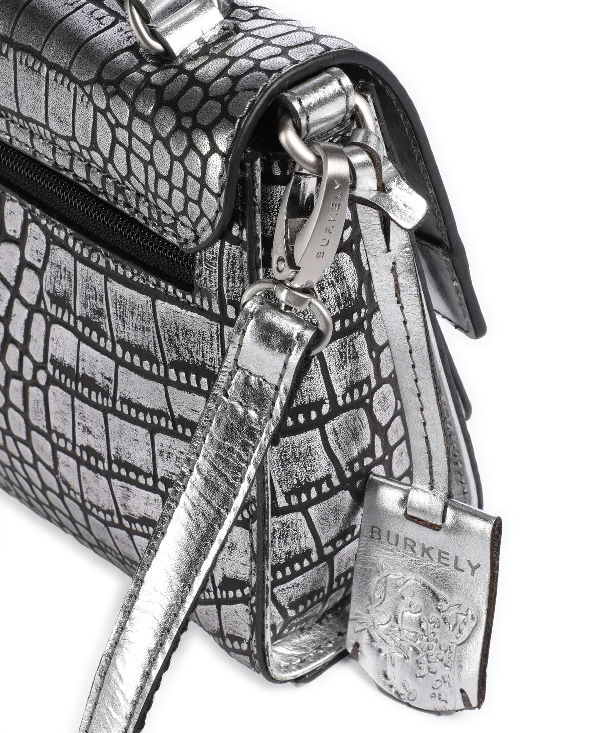Burkely Cool Colbie Crossbody bag simply silver - Image 4