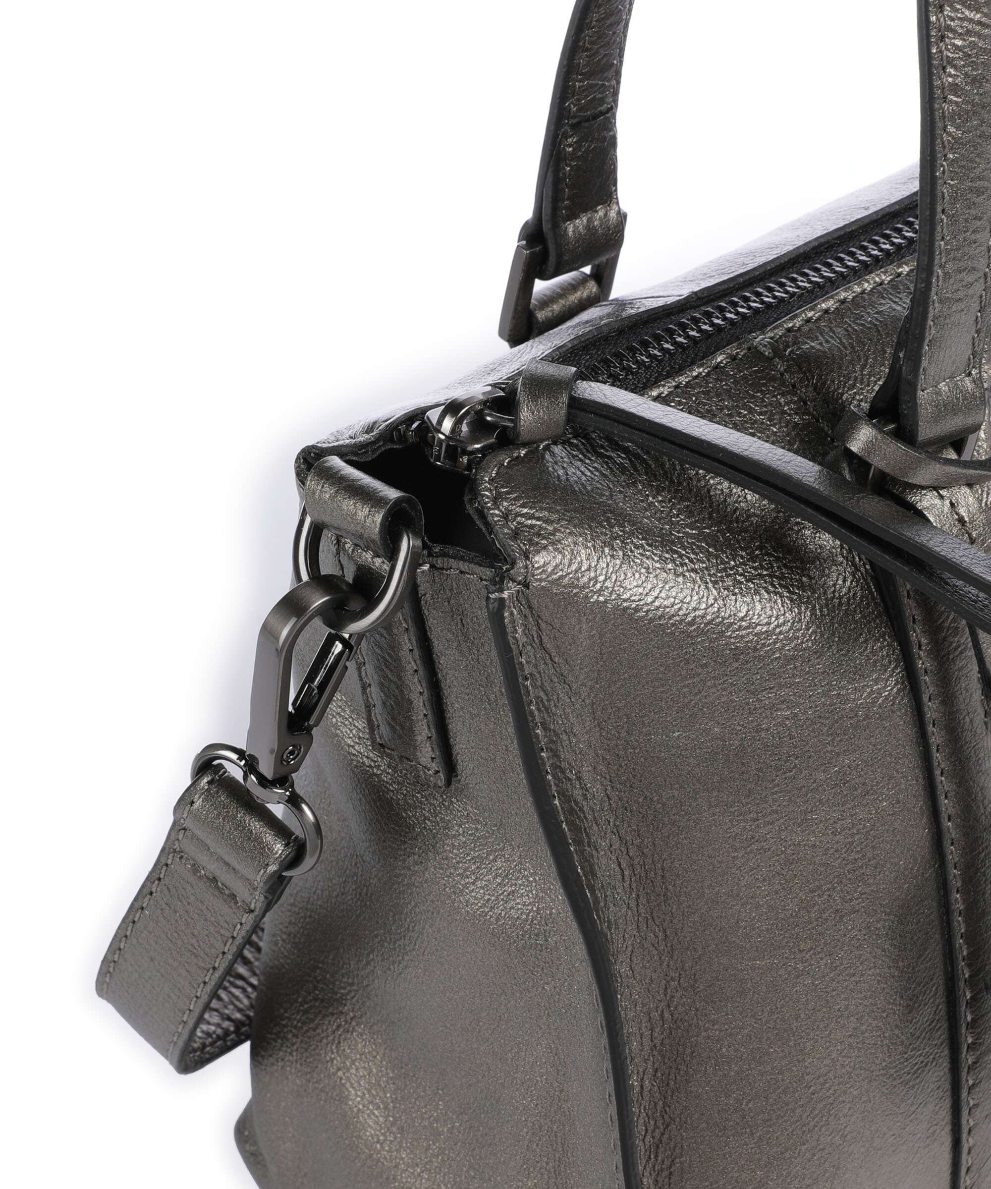 Burkely Creased Crystal Handbag gunmetal - Image 4