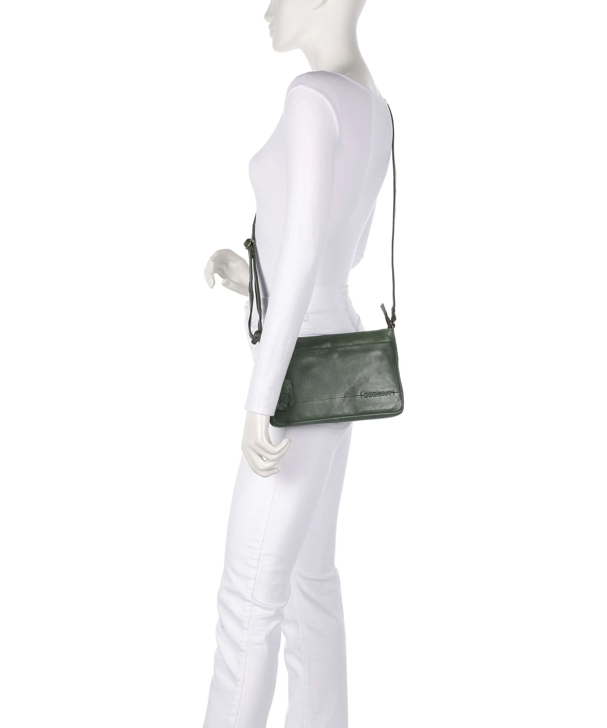 Burkely Natural Norah Crossbody bag grass green - Image 3