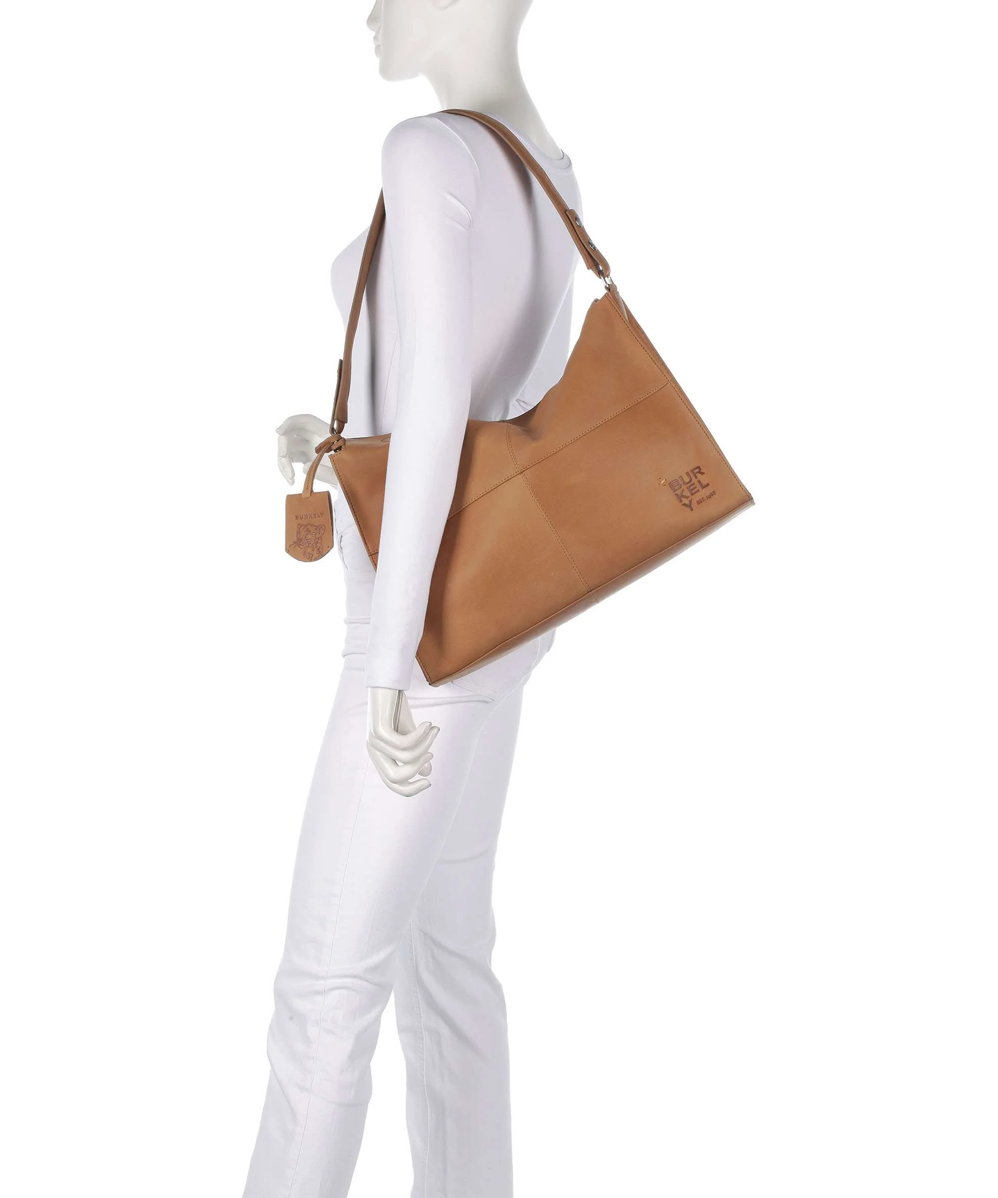 Burkely Rogue Robyn Shoulder bag cool cognac - Image 3