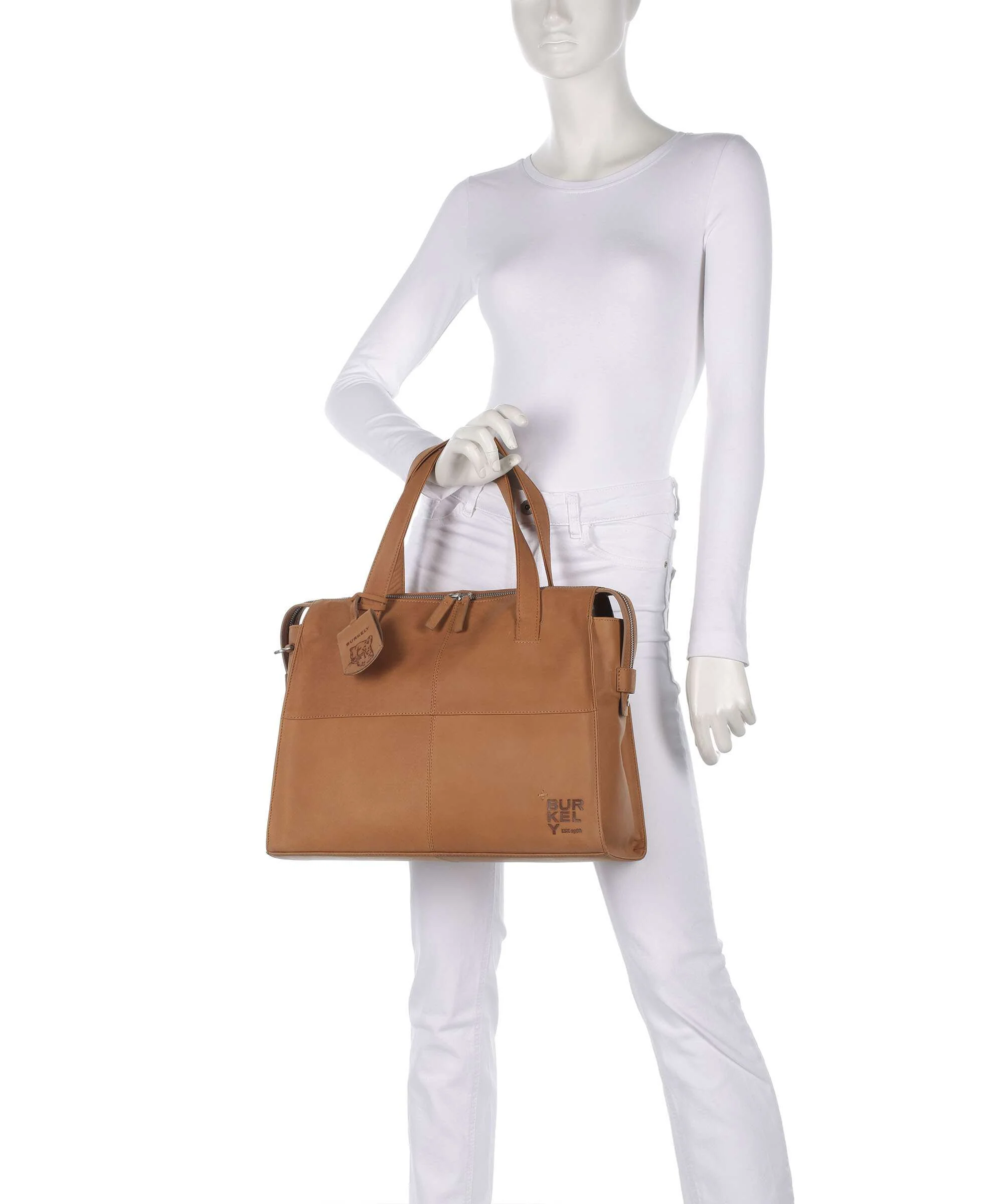 Burkely Rogue Robyn Tote bag cool cognac - Image 3