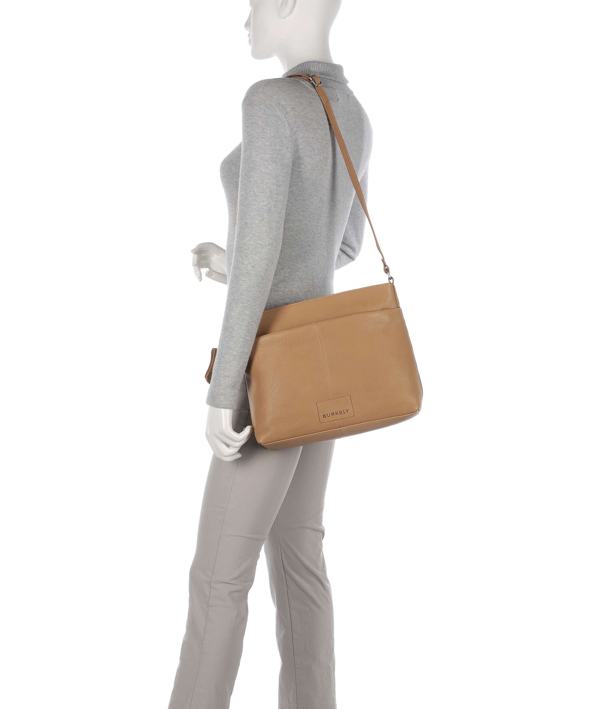 Burkely Soft Skylar Crossbody bag natural nude - Image 3