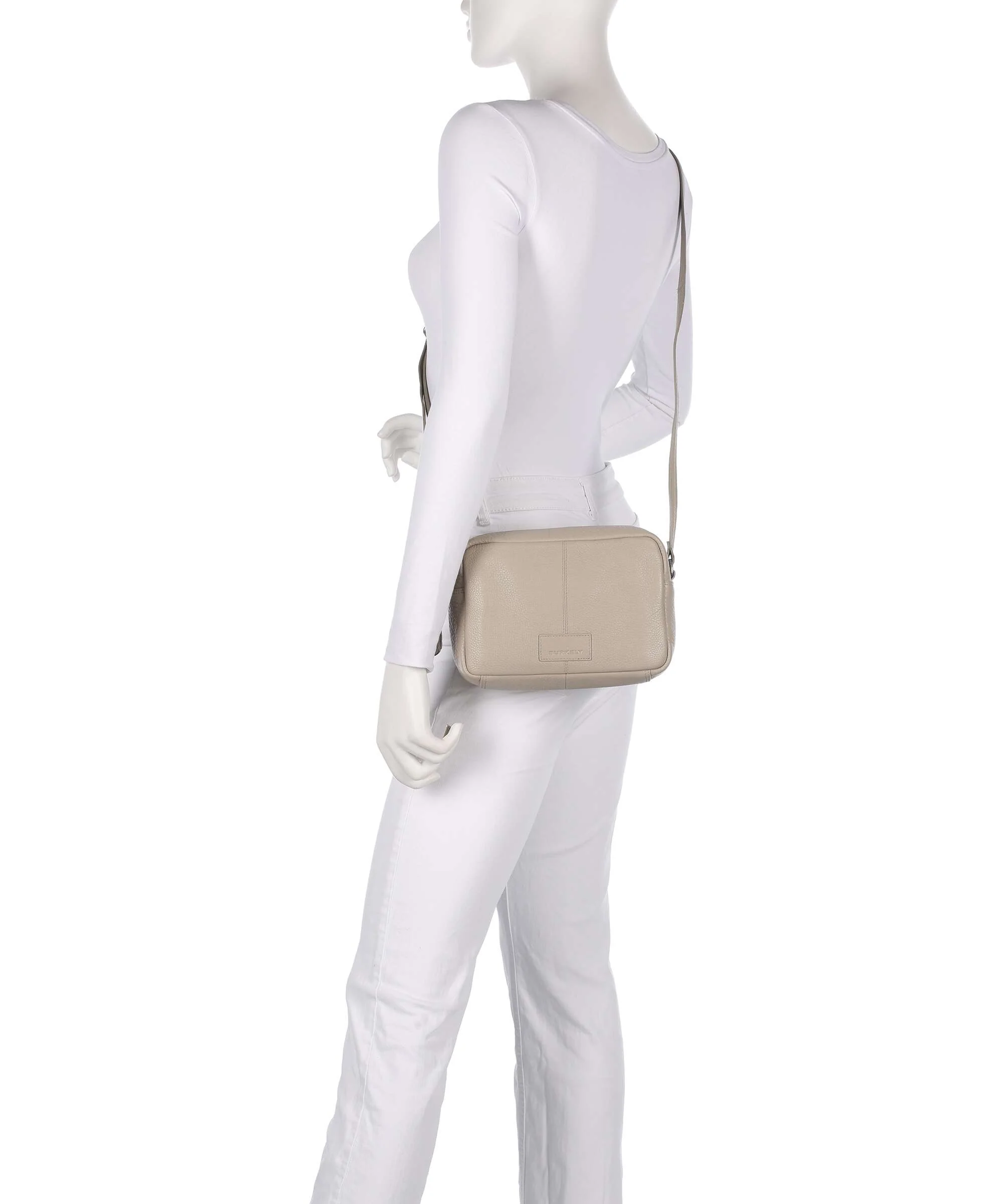Burkely Soft Skylar Crossbody bag grey - Image 3