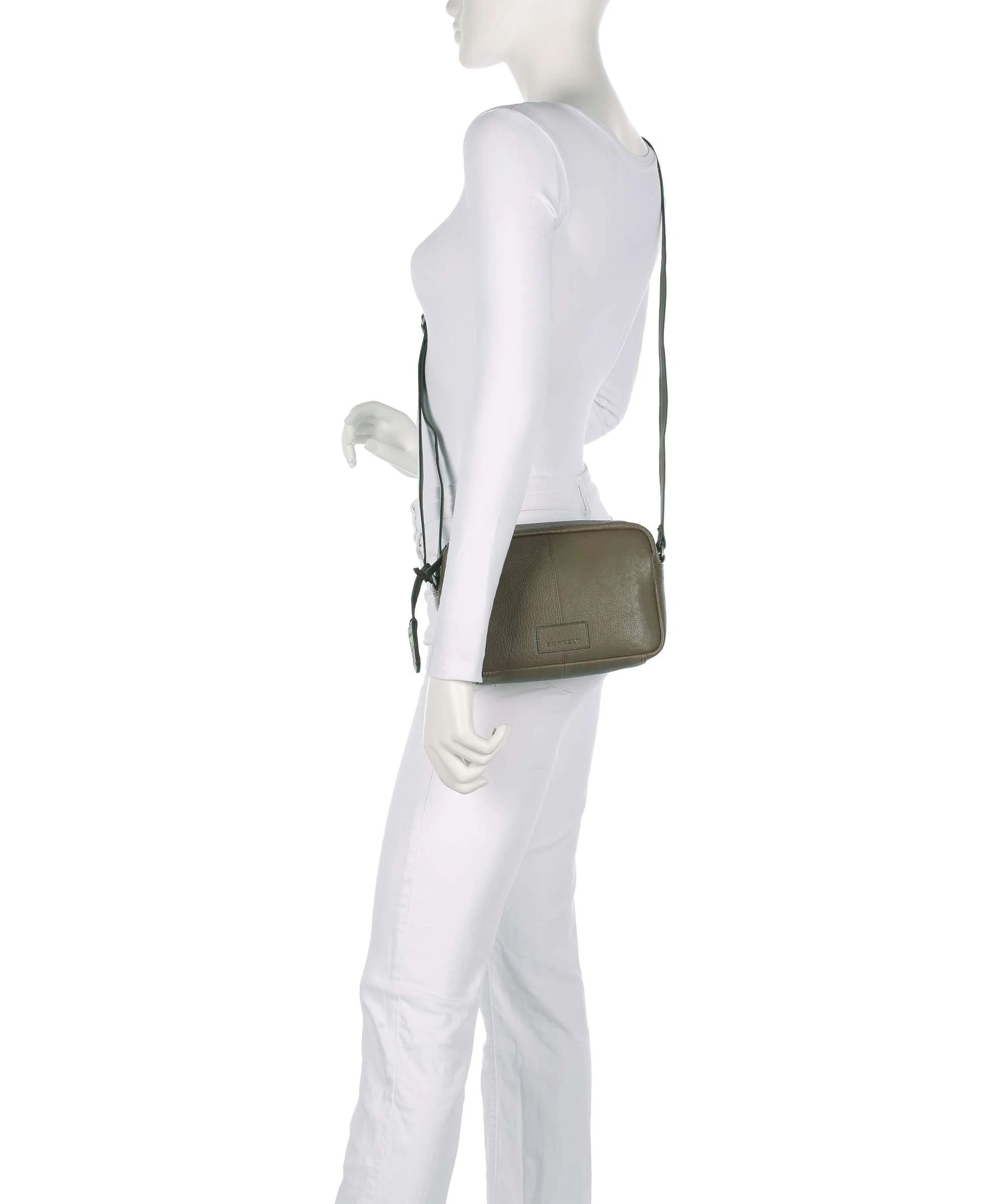Burkely Soft Skylar Crossbody bag taupe - Image 3
