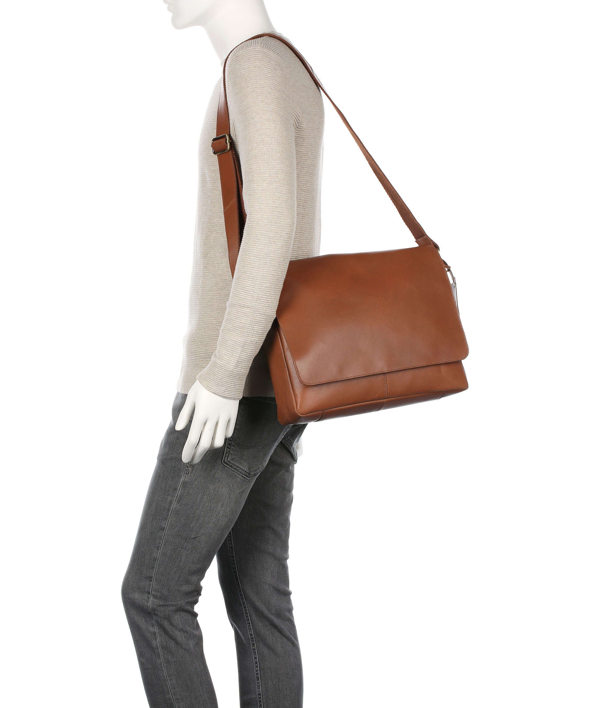 Burkely Vintage Juul Messenger bag cognac - Image 3