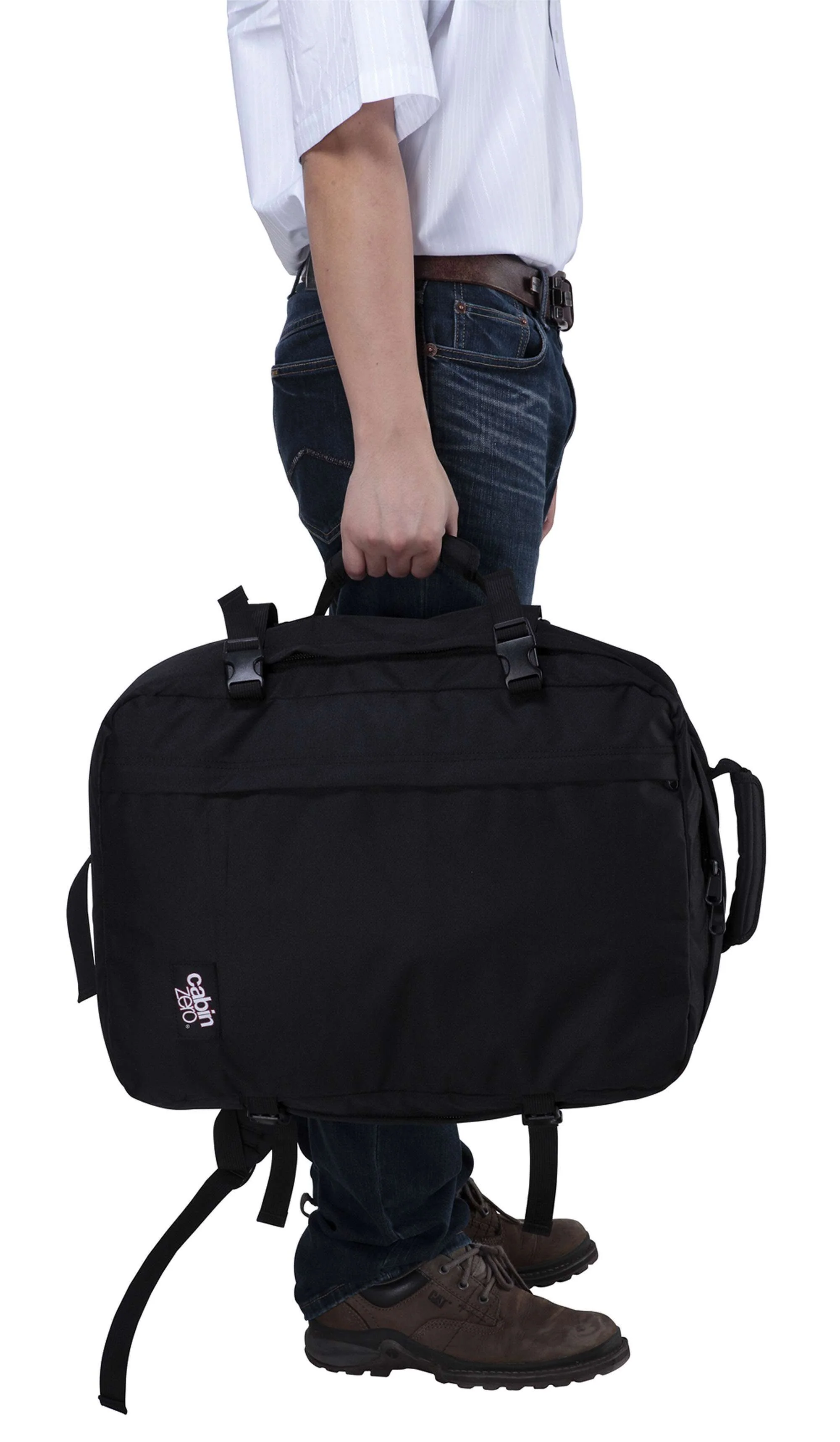 Cabin Zero Classic 44 Travel backpack sangria red - Image 4