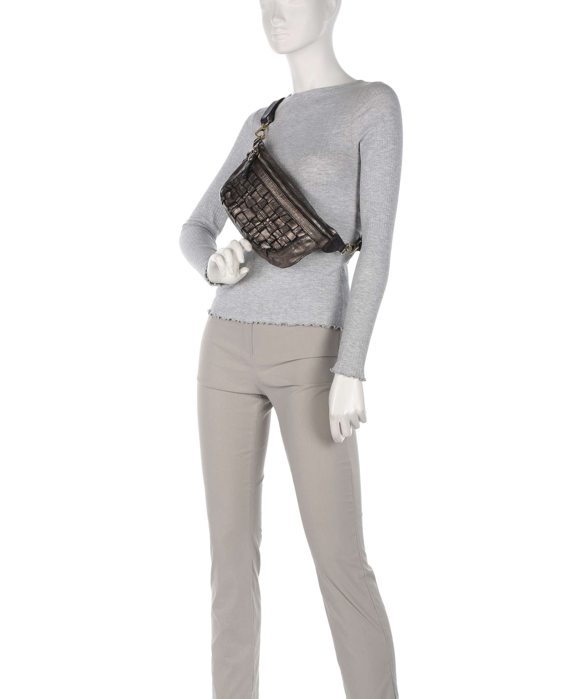 Campomaggi Belt bag lead grey - Image 3