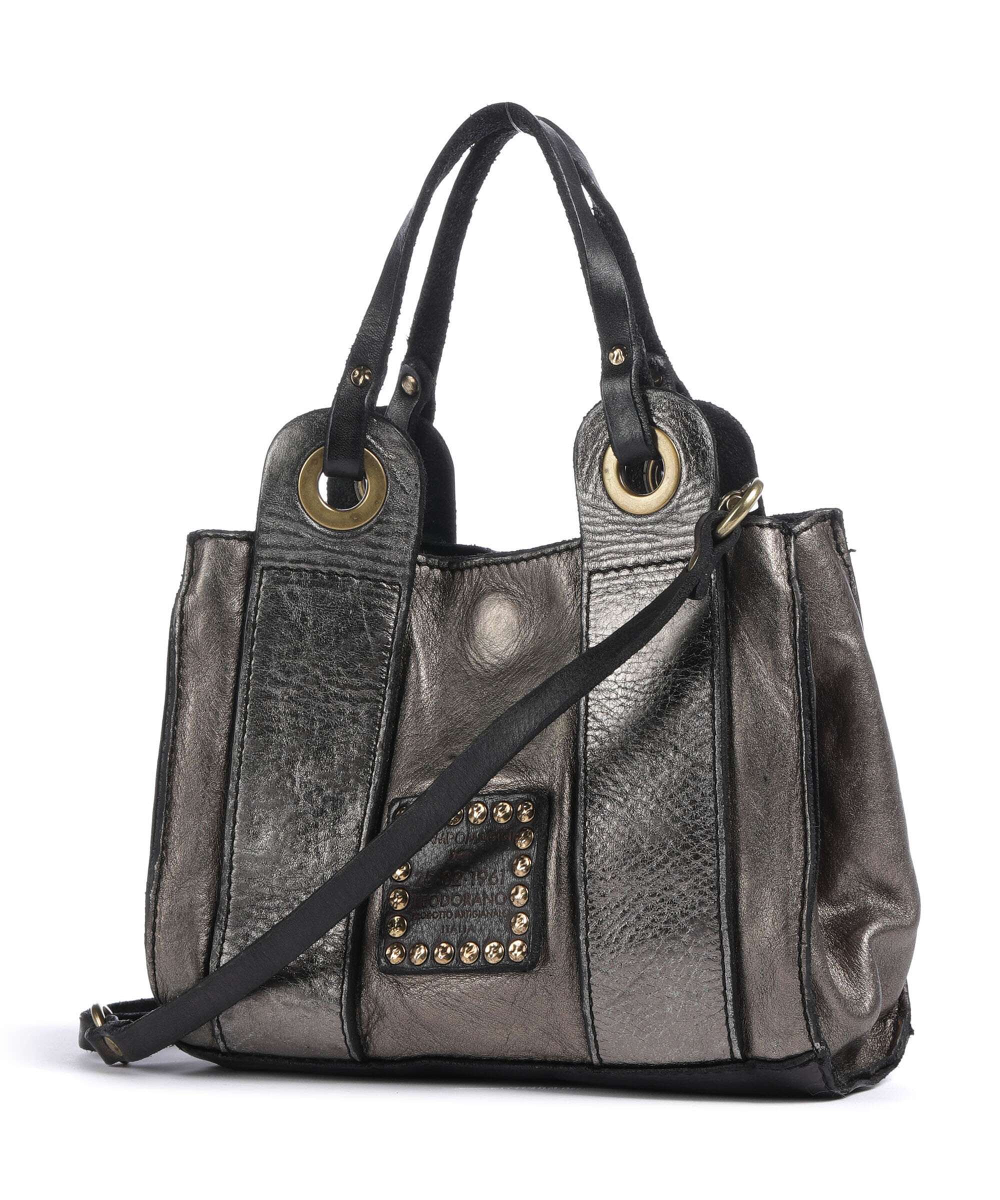 Campomaggi Crossbody bag lead grey - Image 2