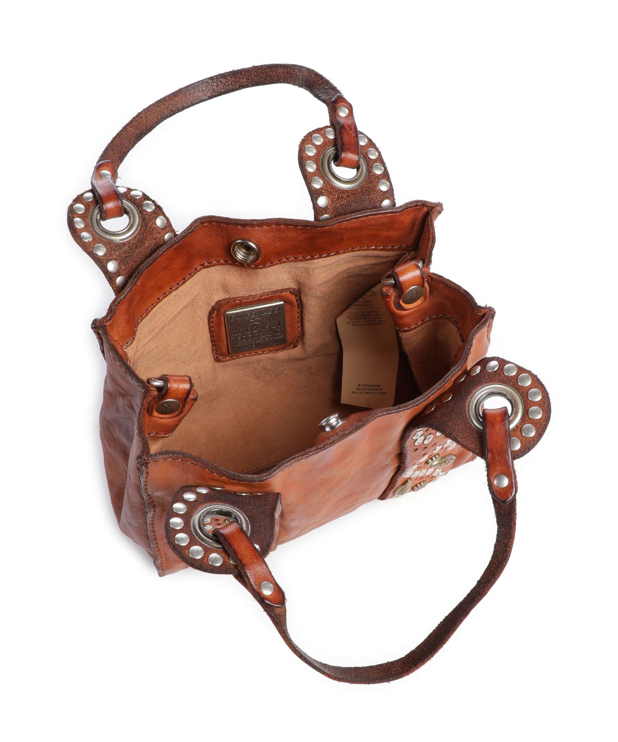 Campomaggi Crossbody bag cognac - Image 6