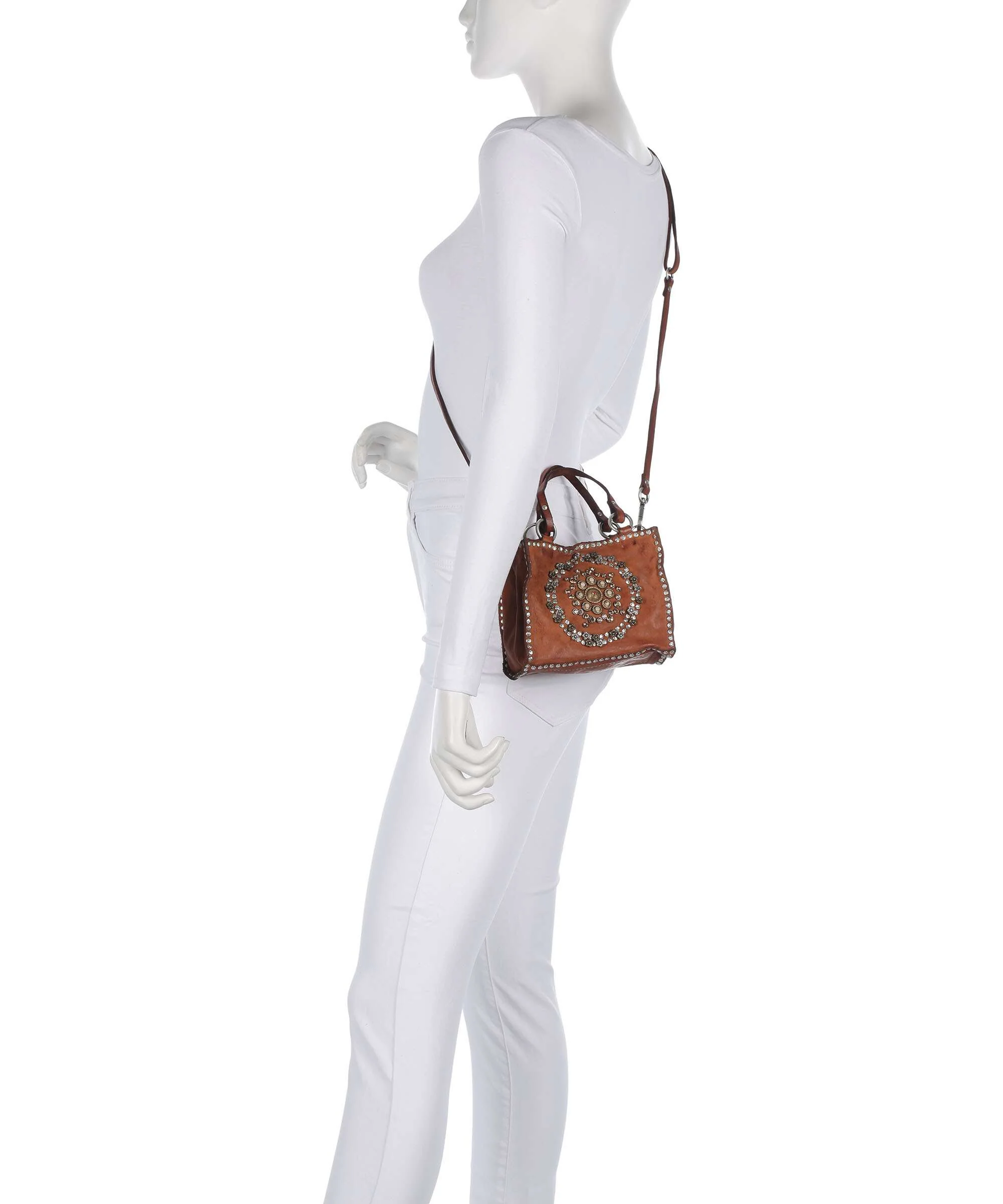 Campomaggi Crossbody bag cognac - Image 3
