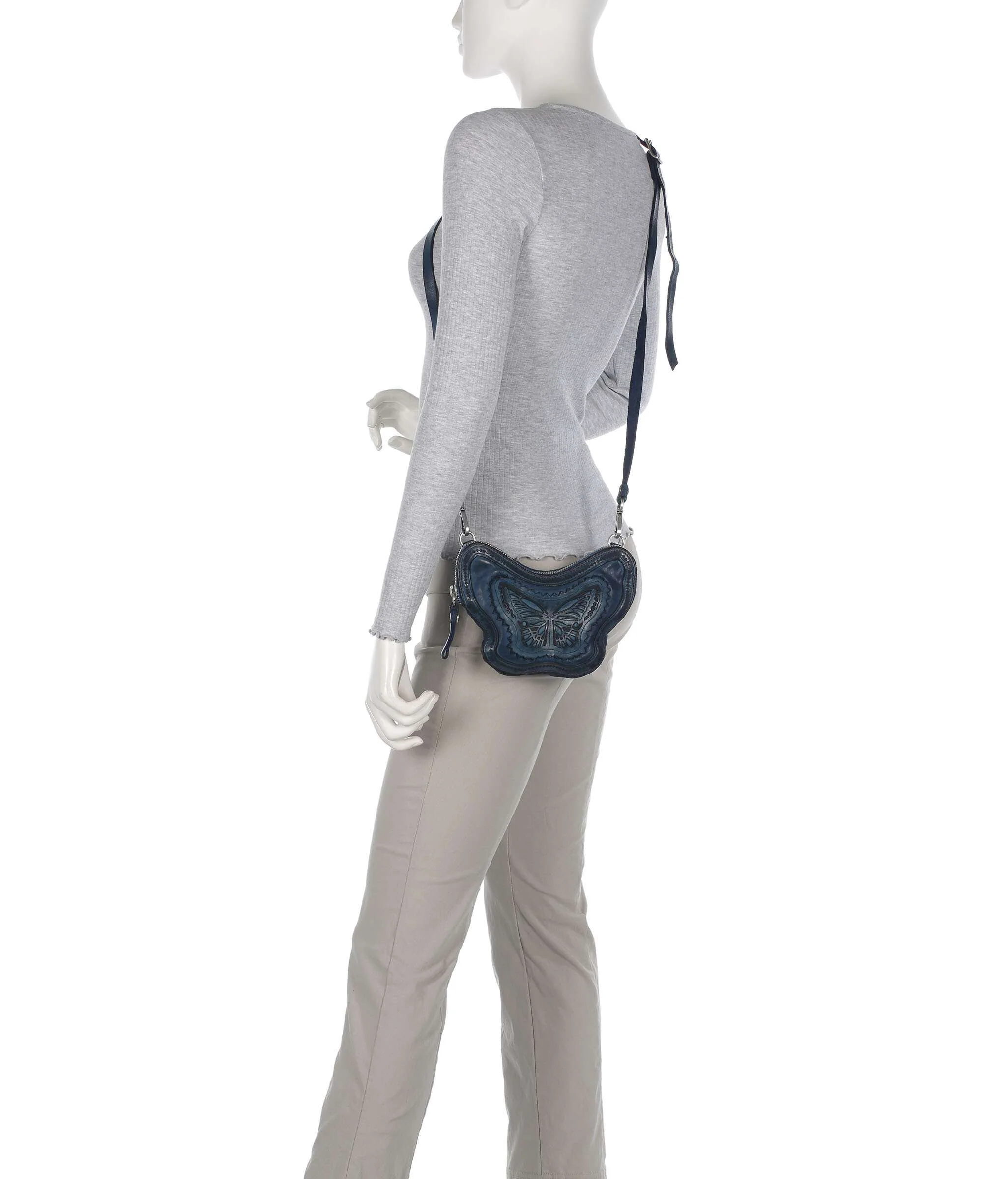Campomaggi Crossbody bag sapphire - Image 4