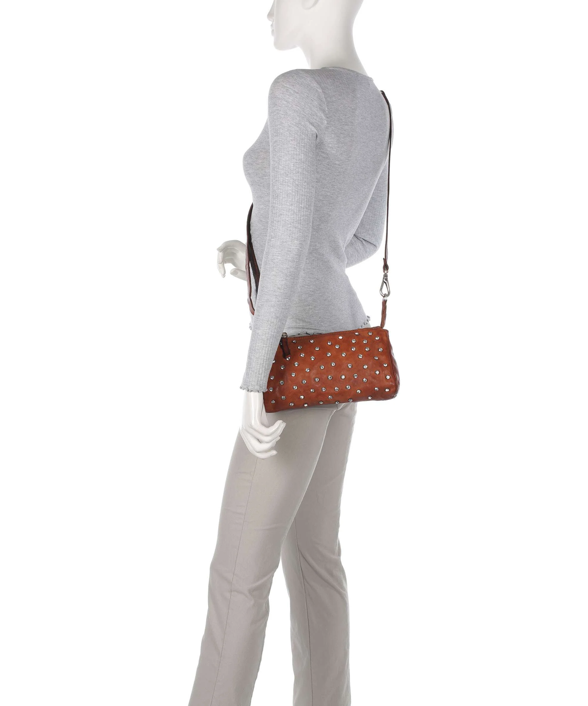 Campomaggi Crossbody bag cognac - Image 3