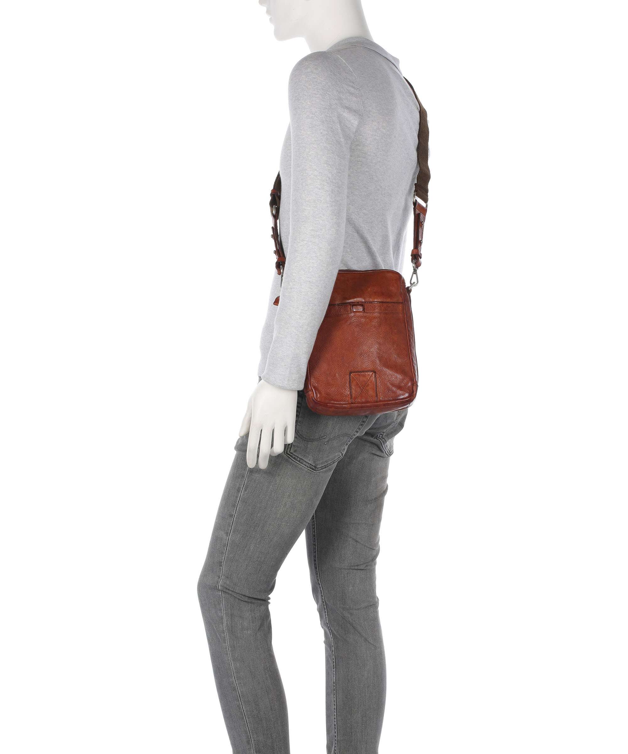 Campomaggi Crossbody bag cognac - Image 4