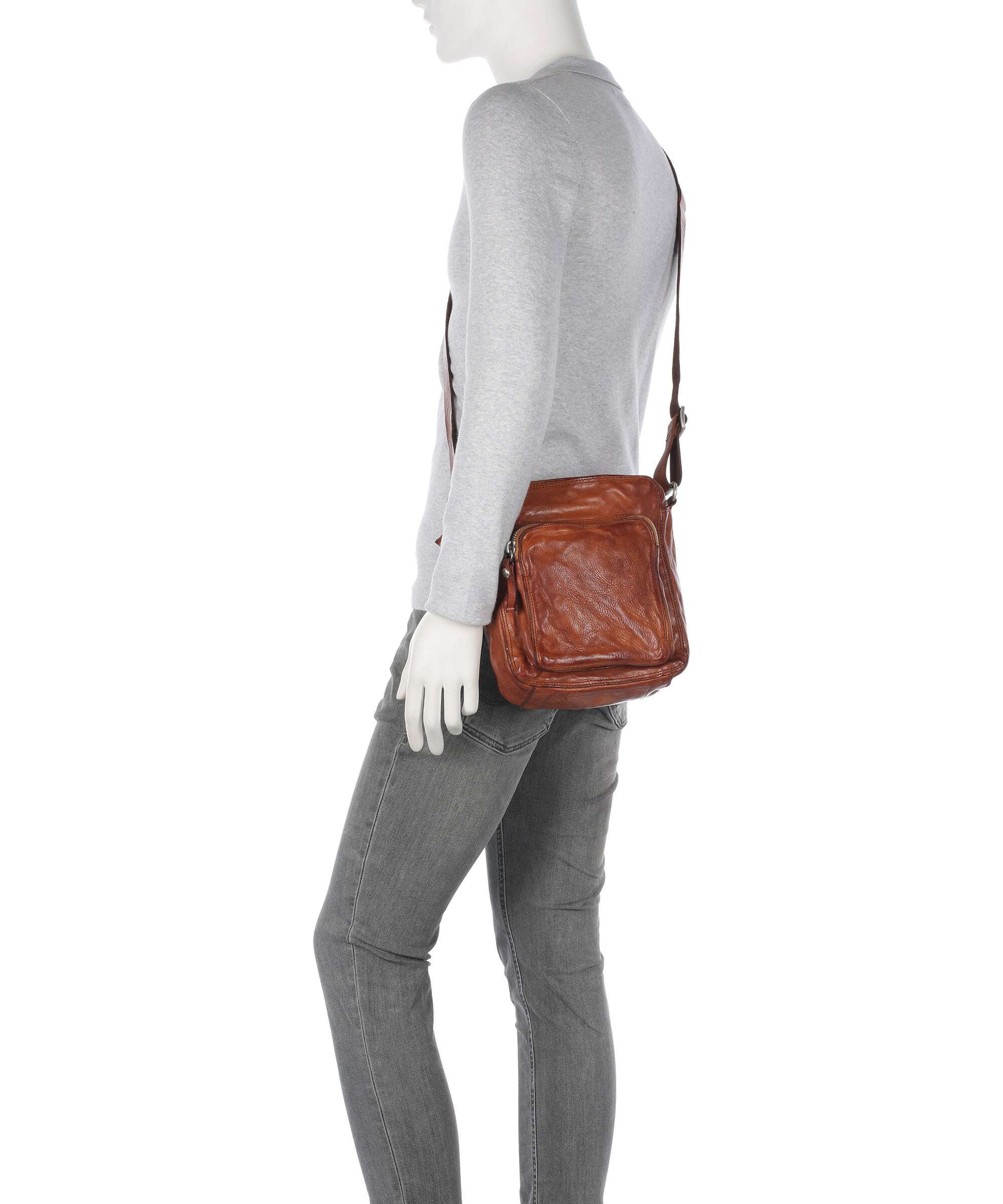 Campomaggi Crossbody bag cognac - Image 4